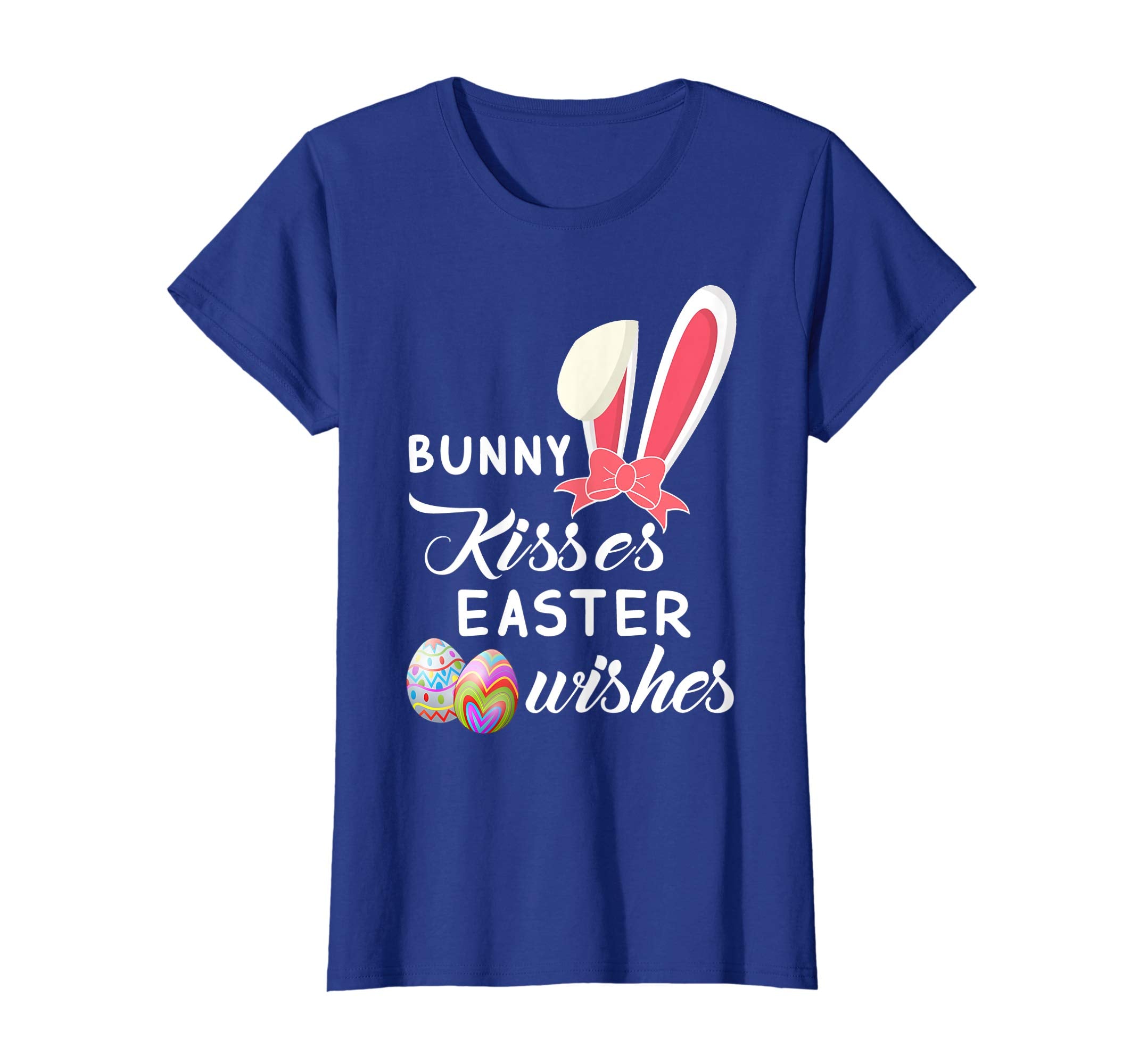 Bunny kisses Easter wishes Funny Rabbit Easter T Shirt