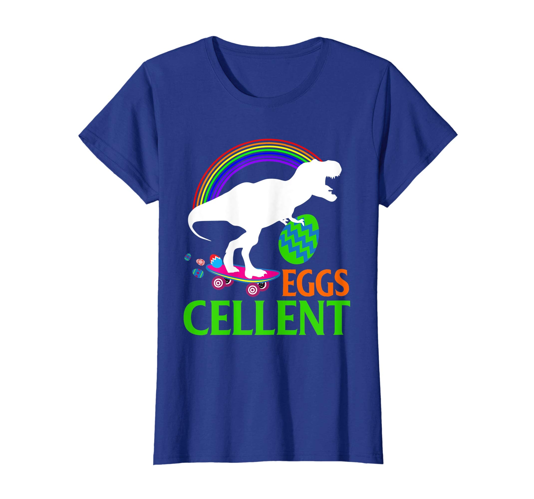 Eggs Cellent T Shirt T Rex Dinosaur Easter Bunny Egg teeKids