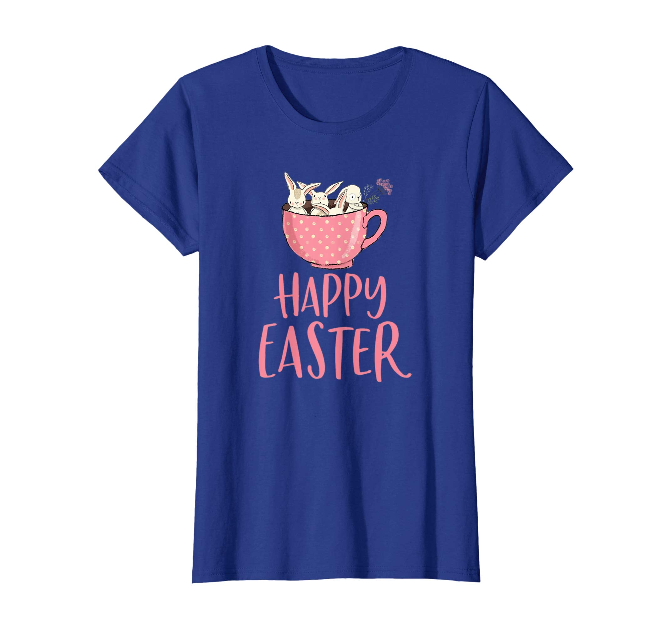 Tee-Happy Easter day Cute Bunnies t shirt