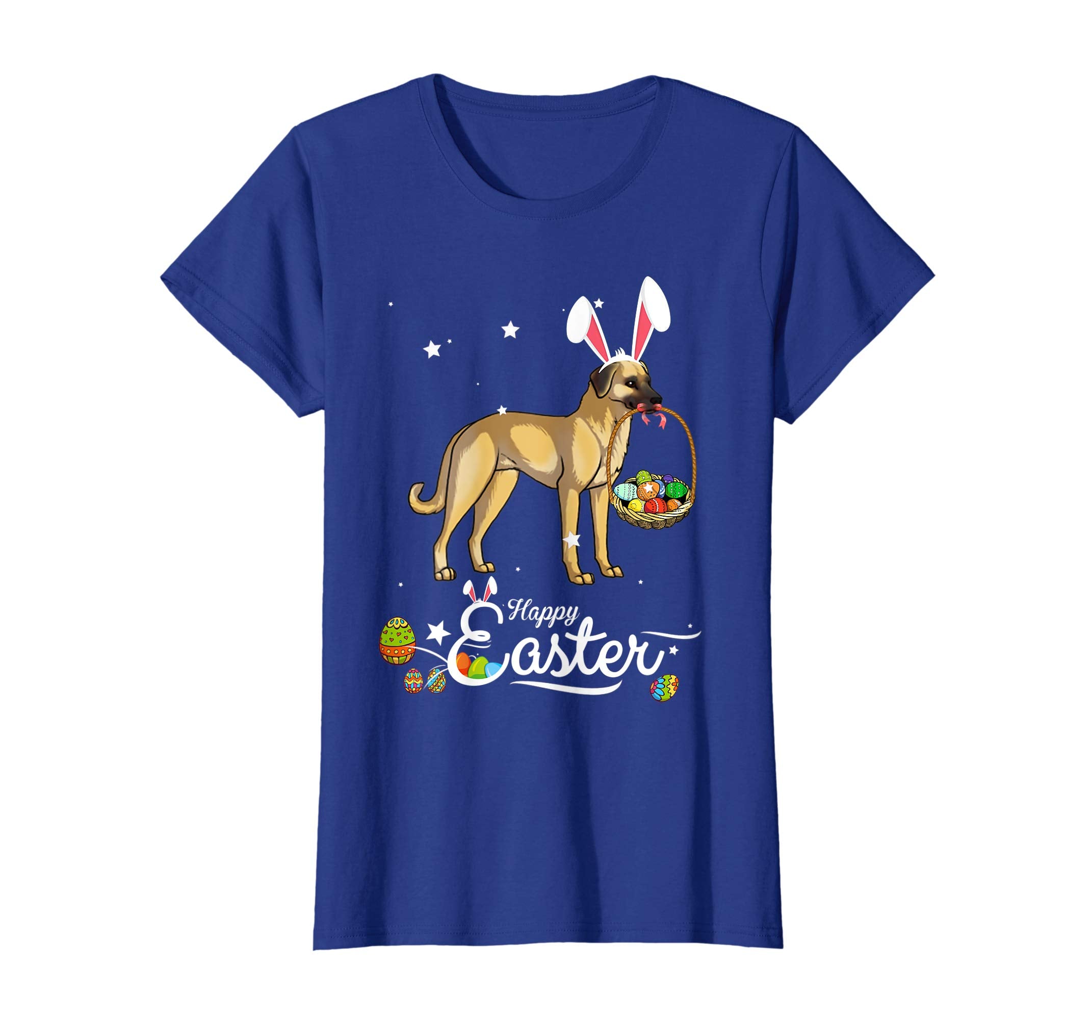 Anatolian Shepherd Dog With Bunny Hat Easter Costume T Shirt