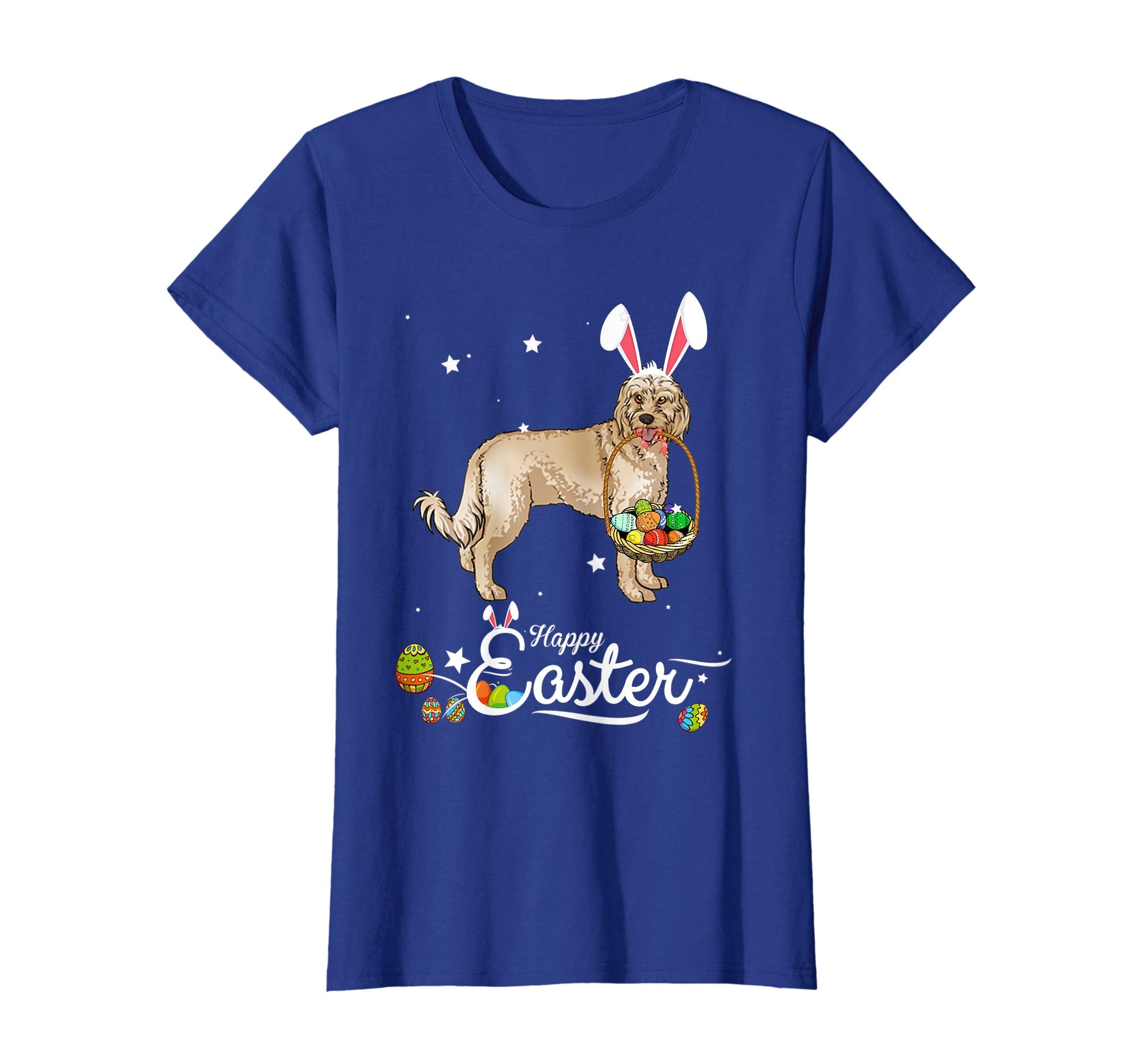Cockapoo Dog With Bunny Hat Easter Costume T Shirt