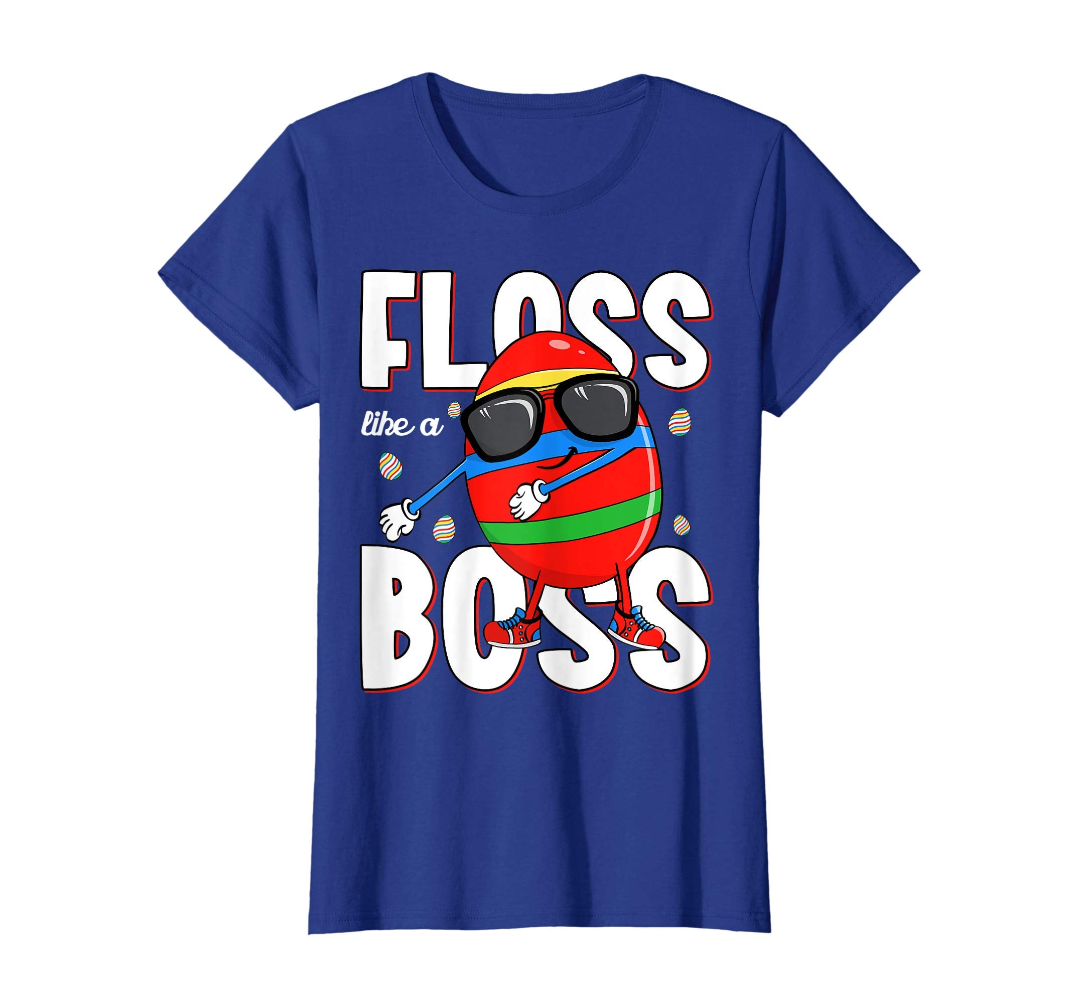 Floss Like a Boss Easter T-shirt Funny Flossing Dance Egg
