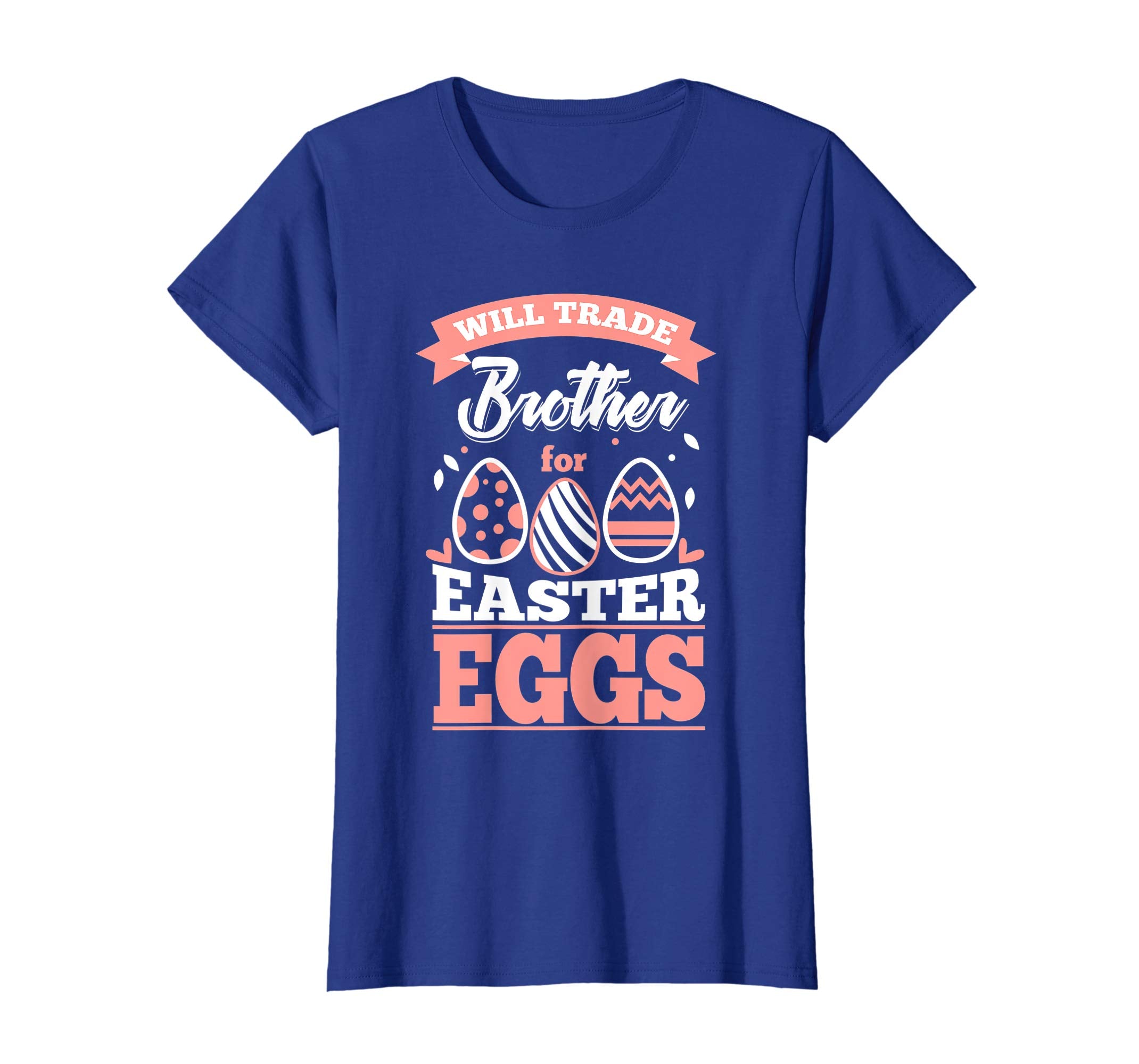 Girls Easter Bunny Shirt Happy Easter Will Trade Brother Tee