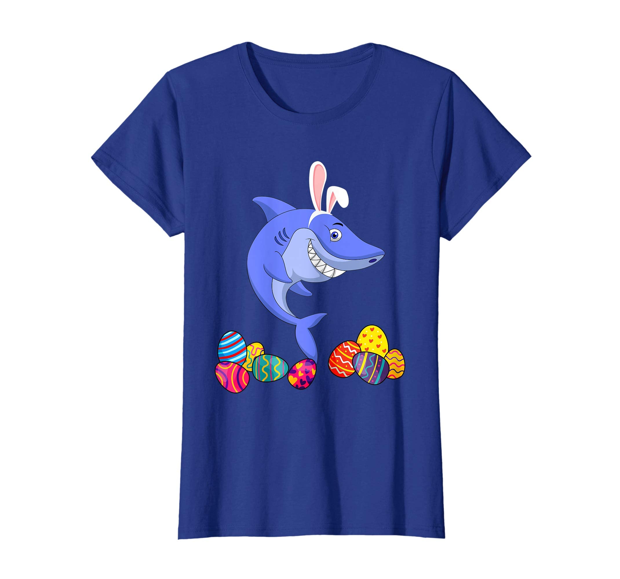 Shark Bunny Ear With Egg Easter Easter Day Shirt