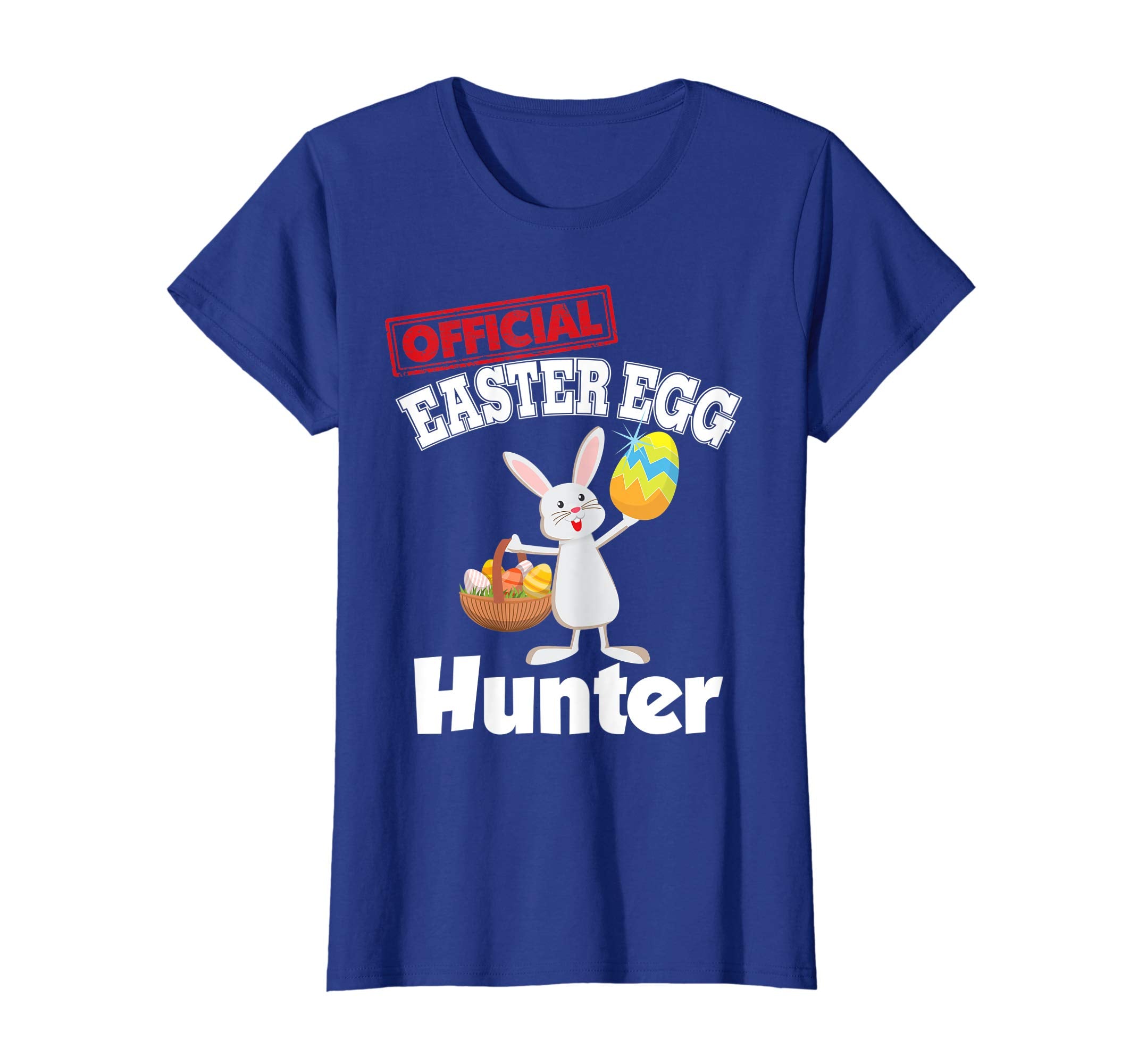 Official Easter Egg Hunter Bunny Eggs Basket T-Shirt Lovely