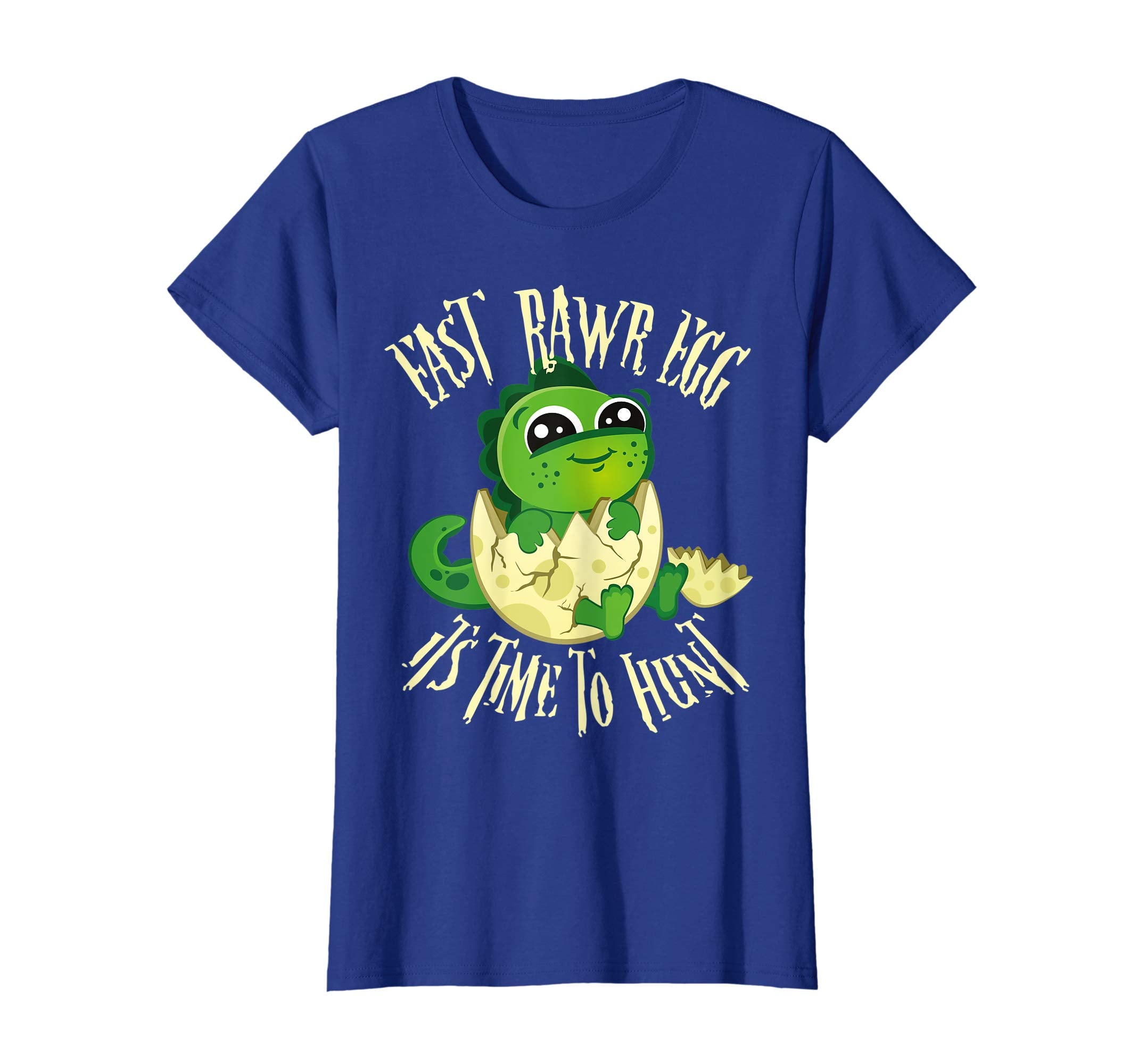 East-RAWR Egg It's Time To Hunt Easter Dinosaur Shirt