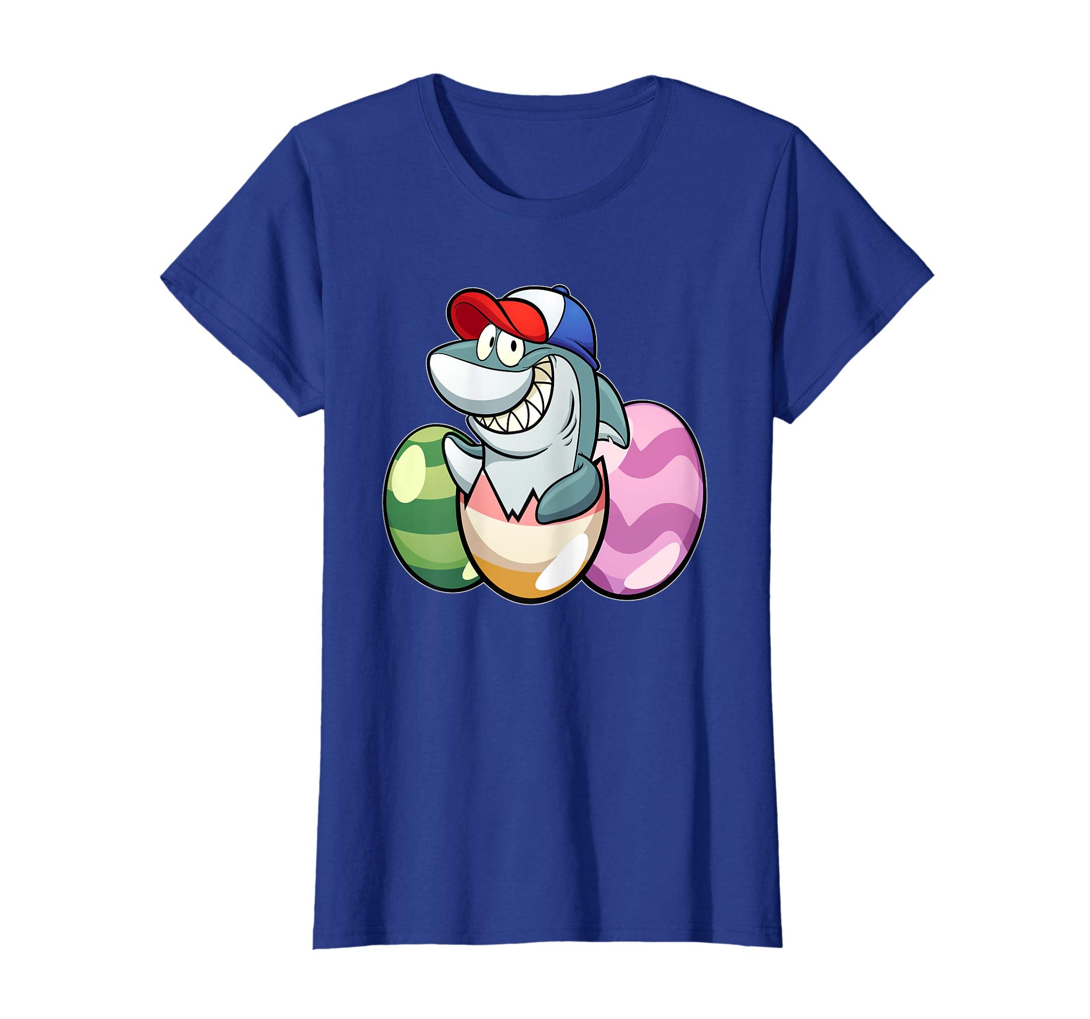 Easter Shirts For Kids Boys Girls Shark Shirt Easter Eggs