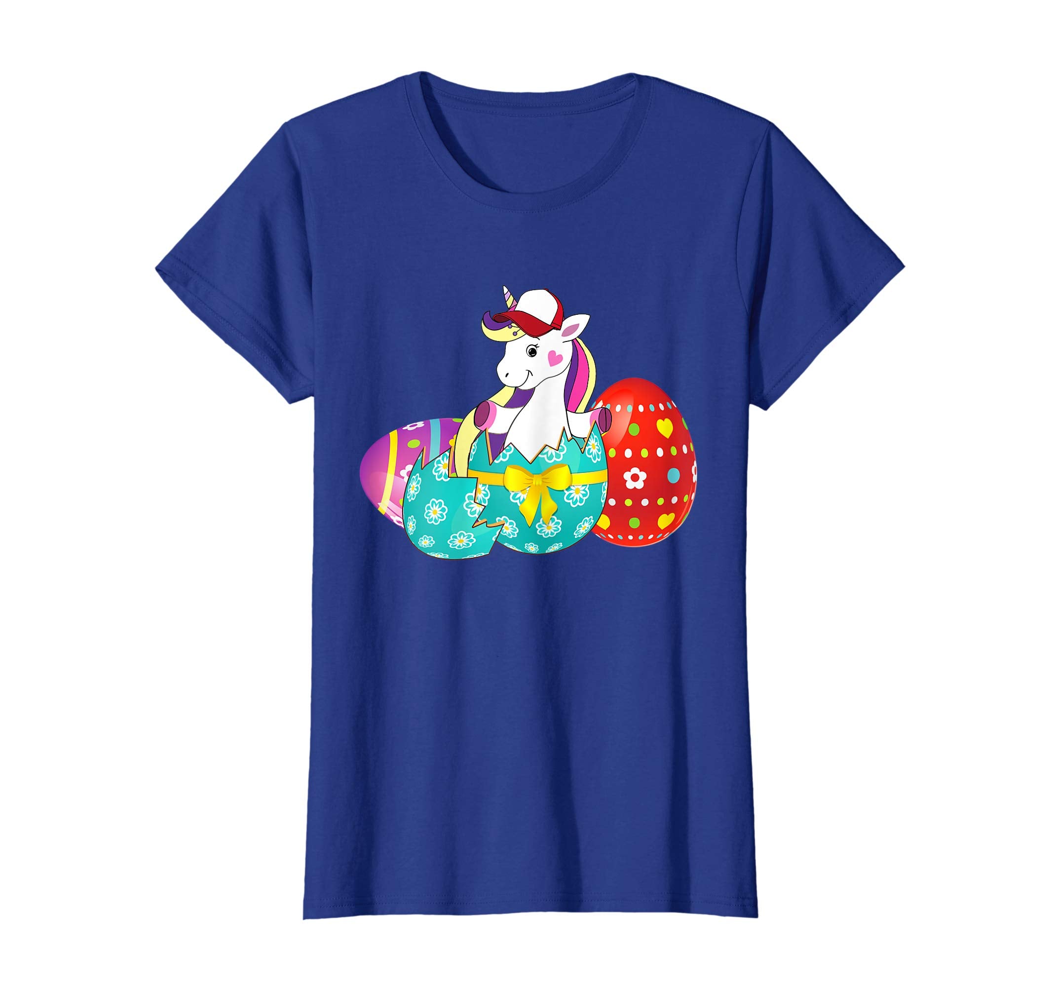 Unicorn Easter Eggs T-Shirts For Kids Boys Girls
