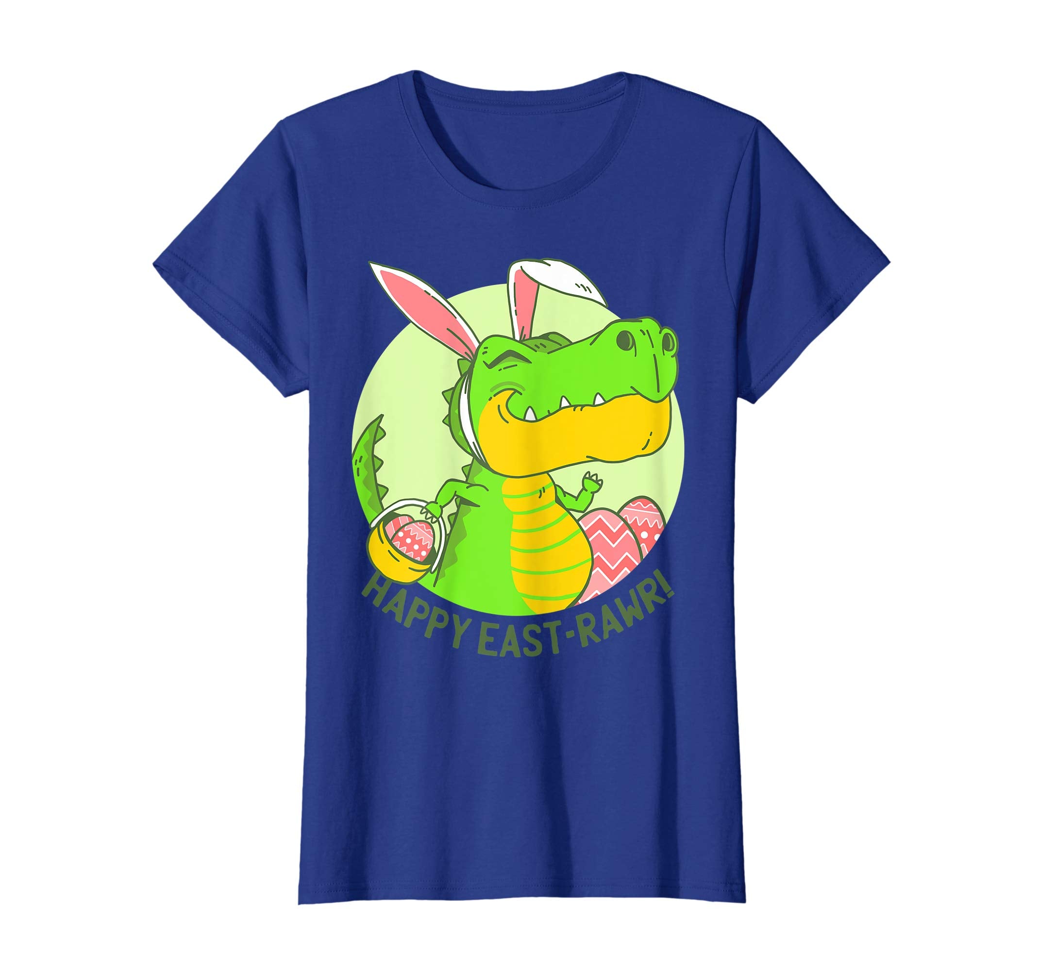 Easter T rex Shirt Eggs Happy Eastraw Kids Boys Tshirt