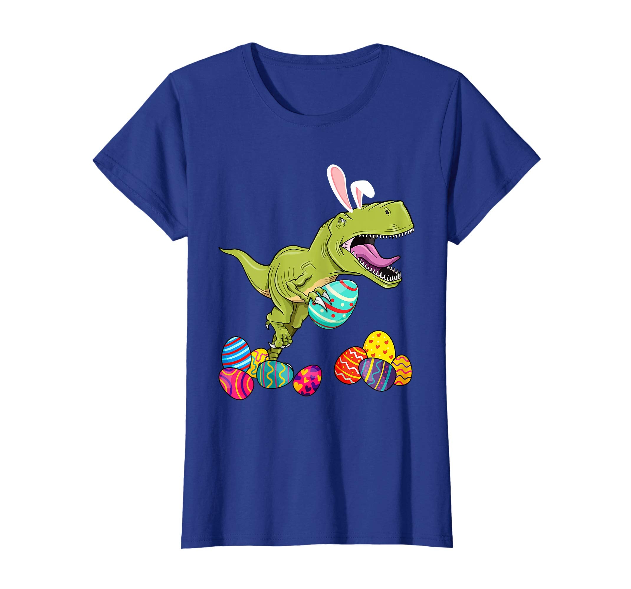Easter Bunny Dinosaur T rex Eggs Cellent T shirt Boys Kids