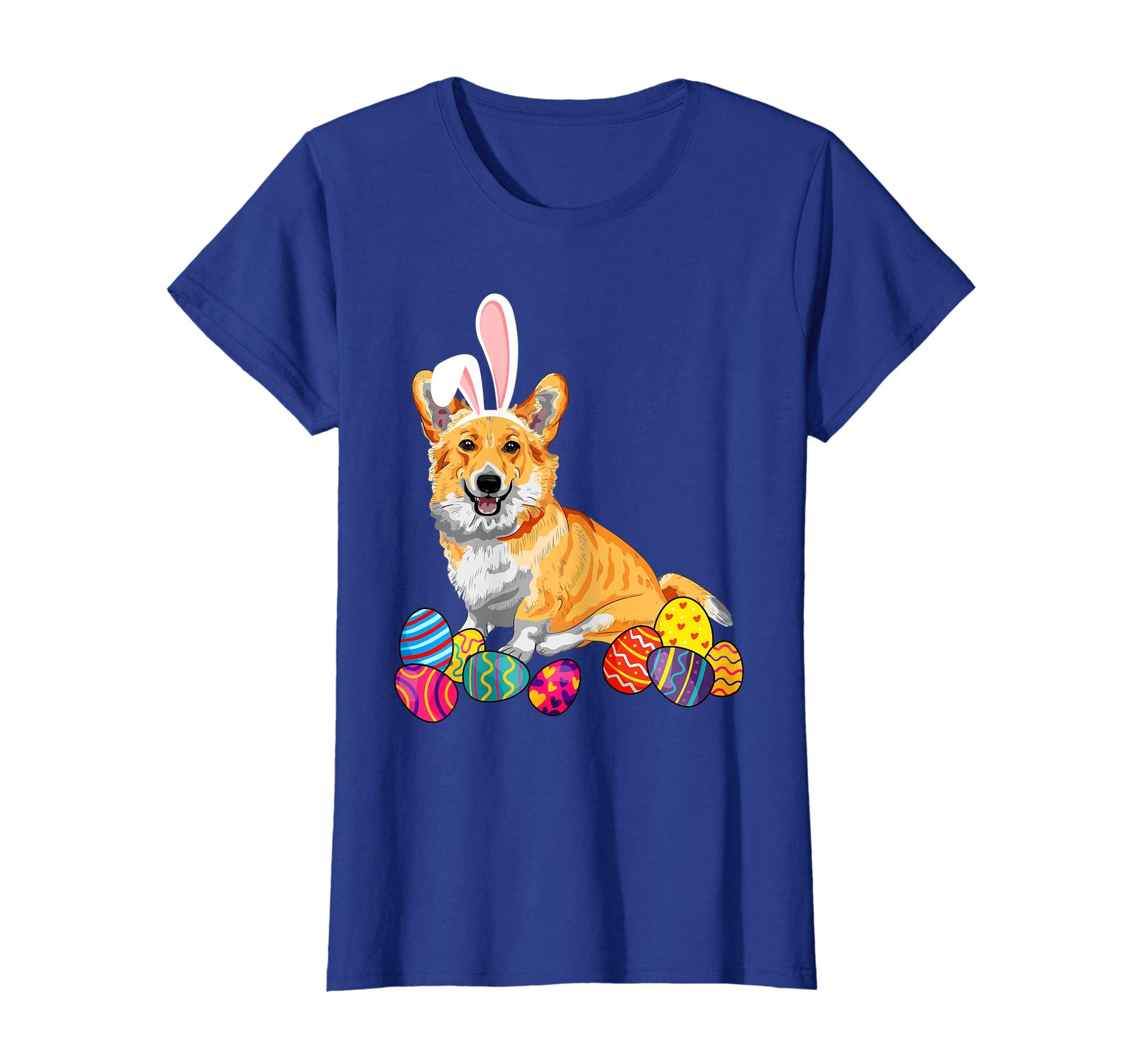 Corgi Bunny Ear With Egg Easter Easter Day Shirt