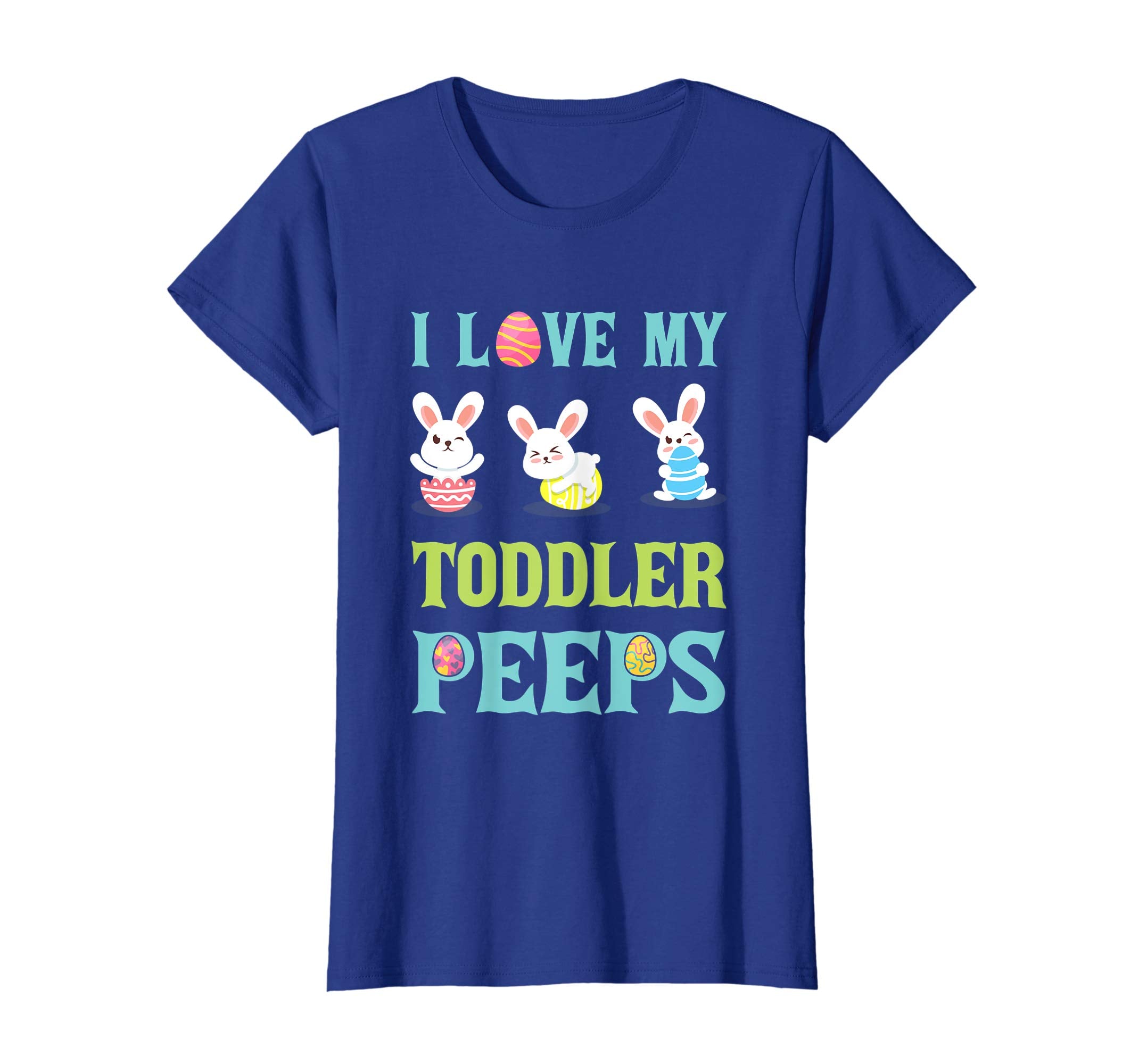 I Love My Toddler Peeps Happy Easter Teacher Shirt