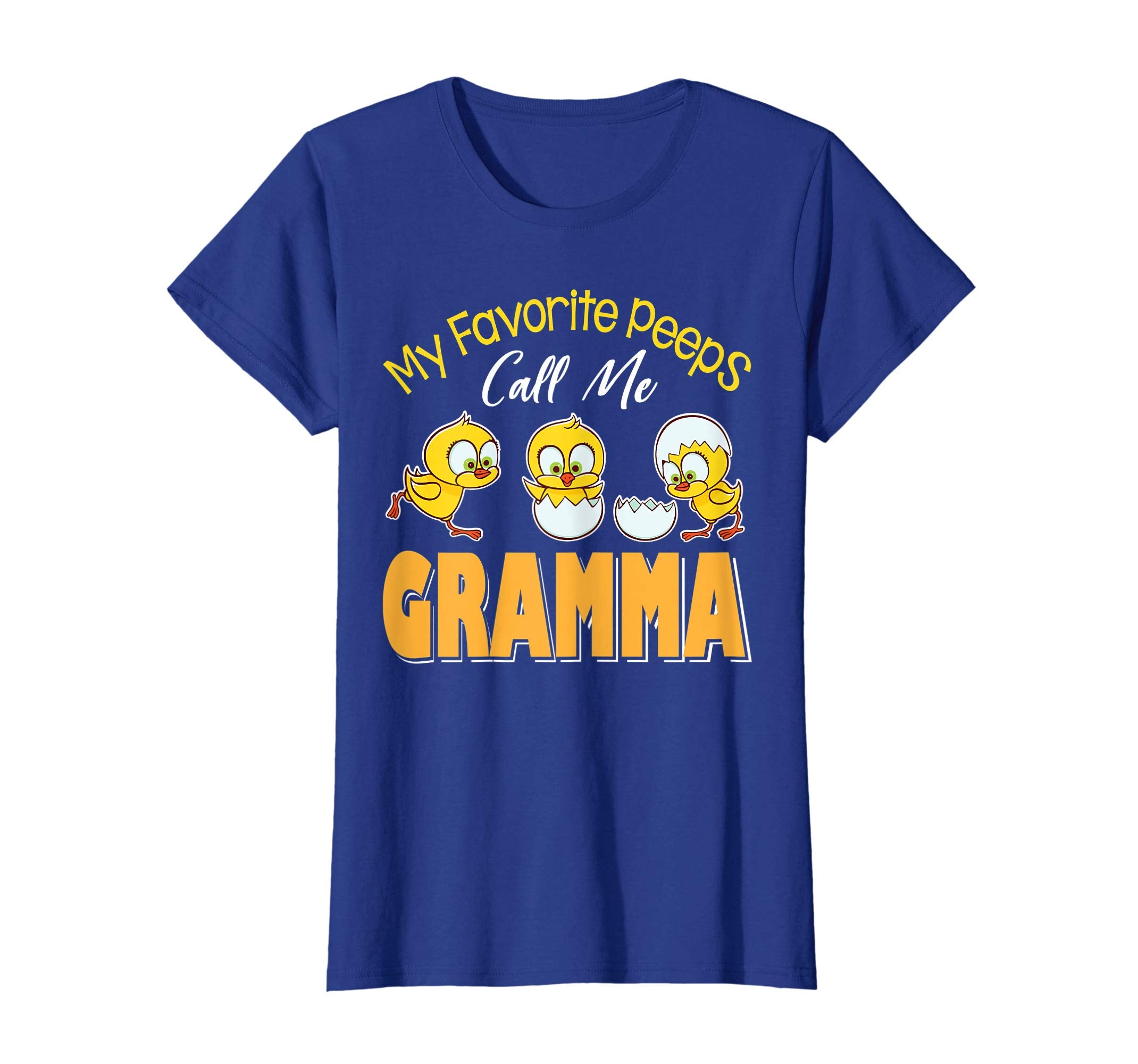 My Favorite Peeps Chicks Call Me Gramma Happy Easter Shirt