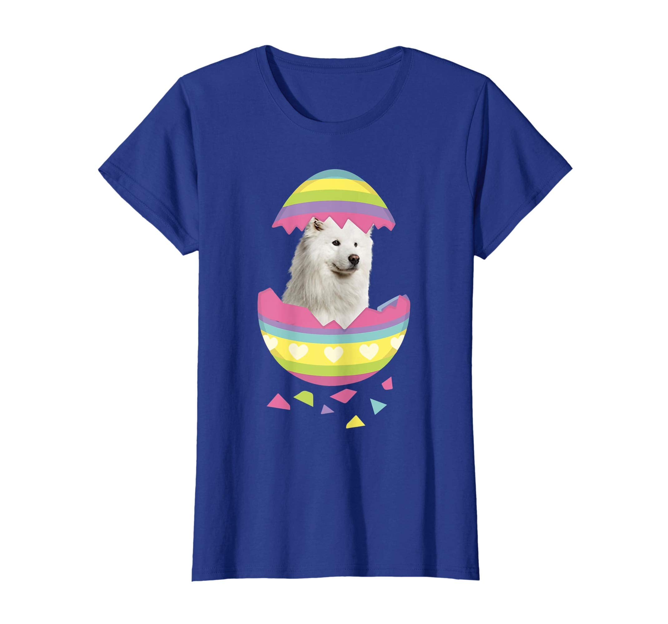 Samoyed Easter Egg T-Shirt Dog Lover
