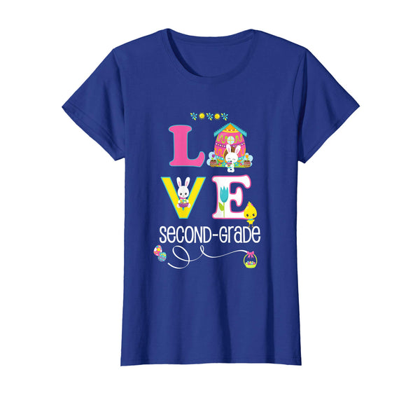 Easter Second Grade School Teacher &amp; Students Love Shirt