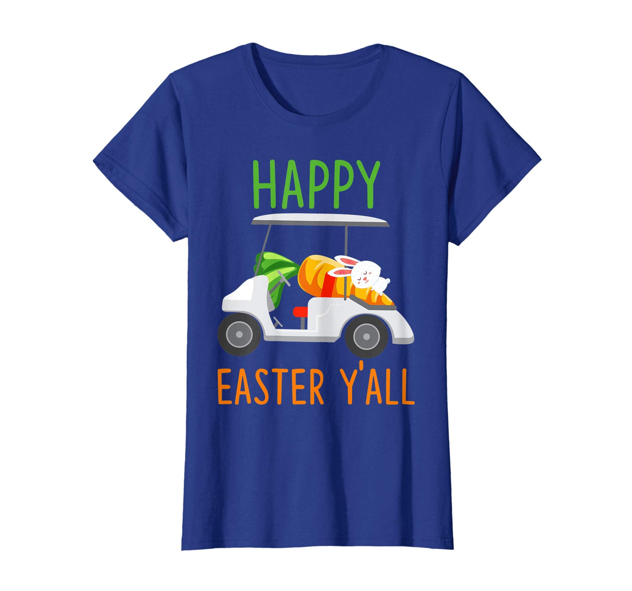 Golf-Cart Happy-Easter-Y'all T-shirt Hunting-Season-Egg