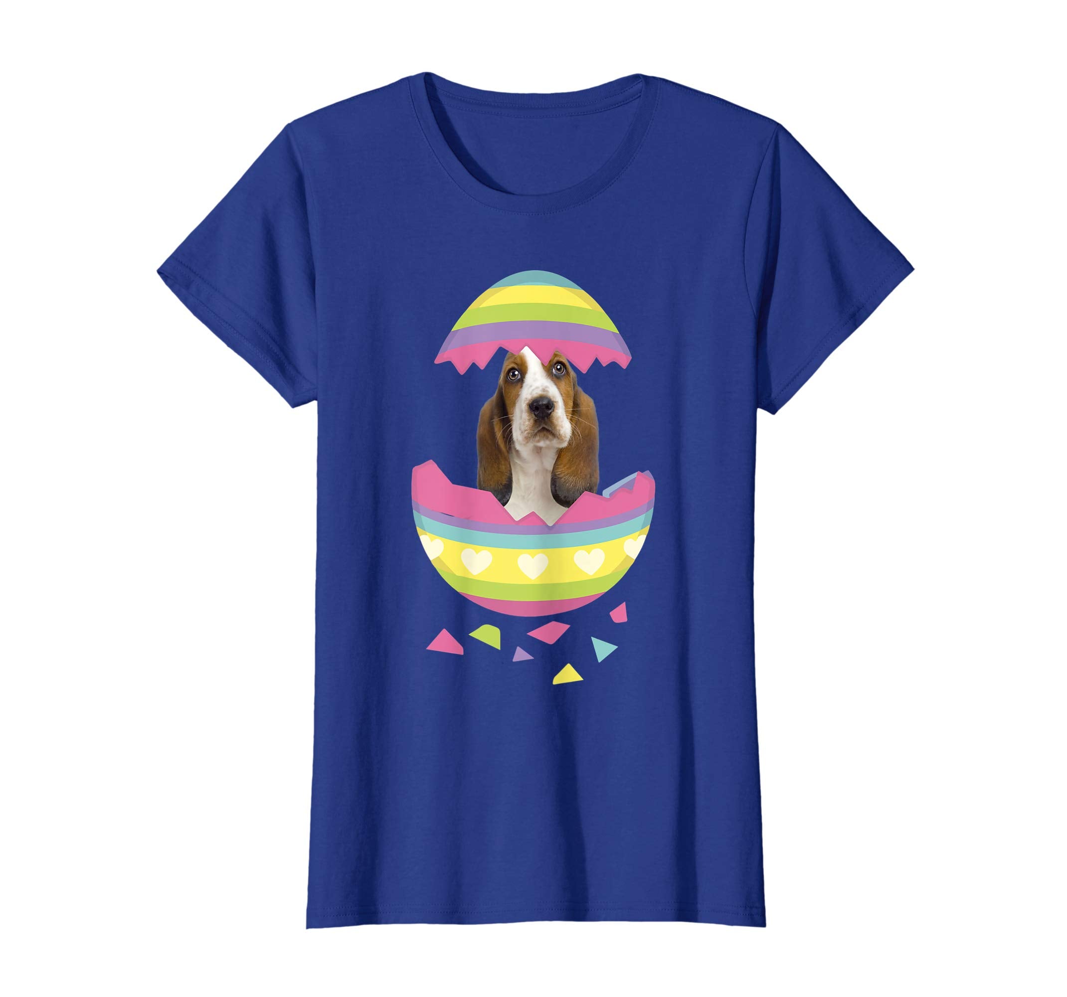 Basset Hound Easter Egg T-Shirt Dog Lover