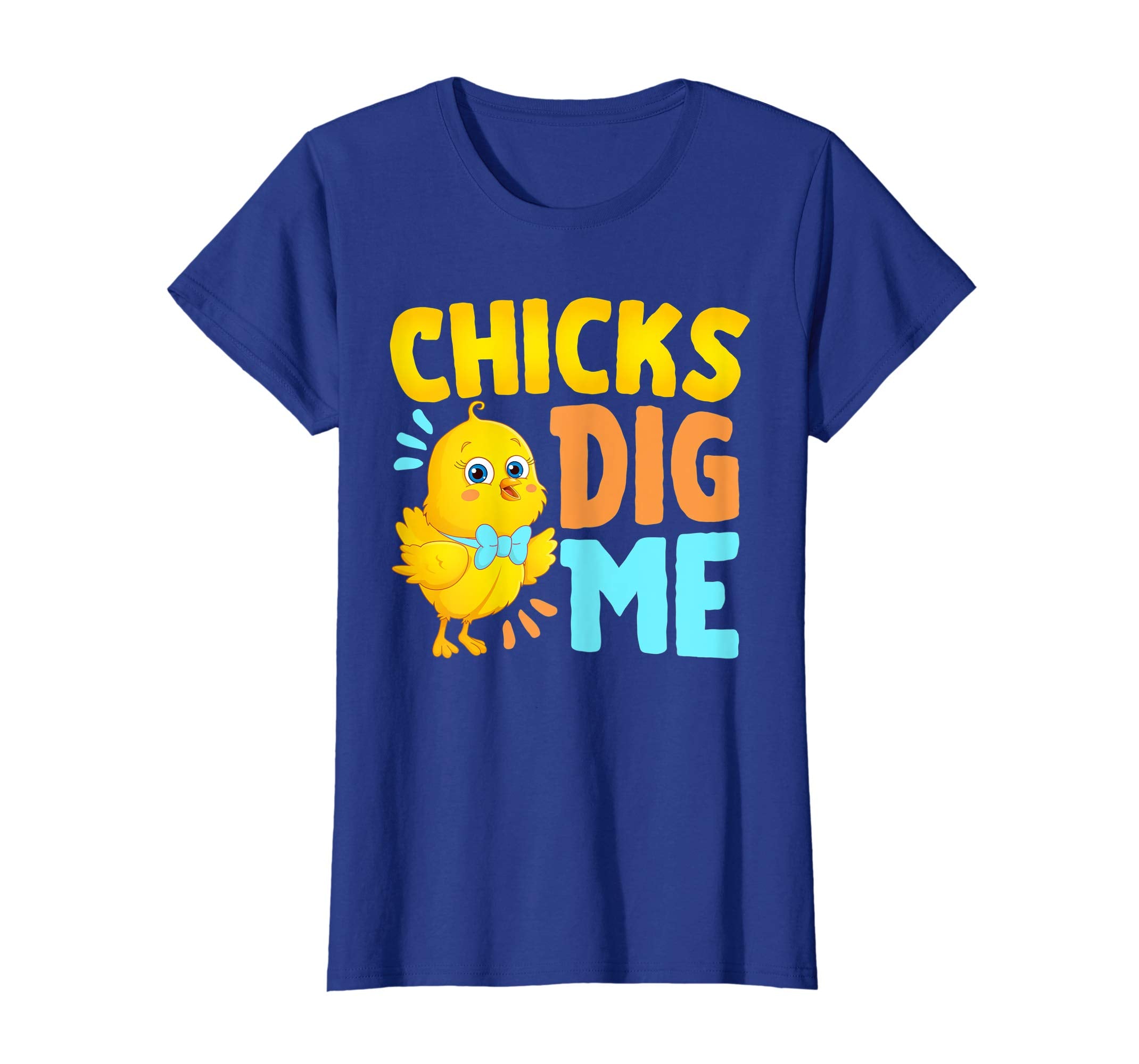 Chicks Dig Me Egg Hunt Happy Easter Kids Boys Girls T Shirt