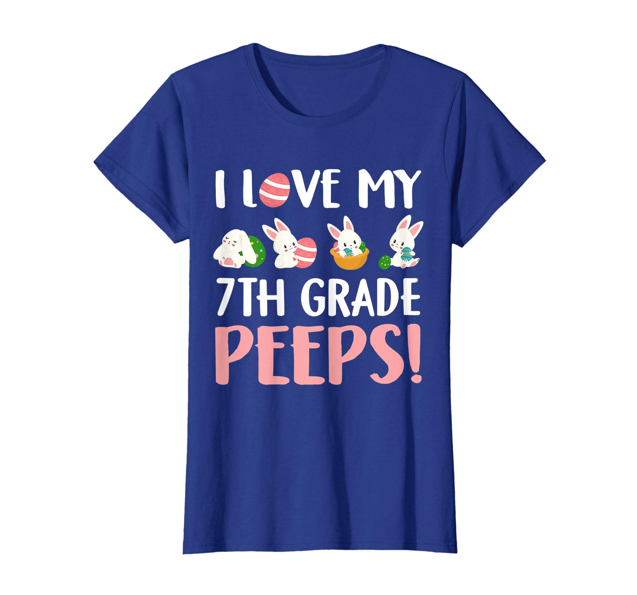 I Love My 7th Grade Peeps Easter Day T-Shirt
