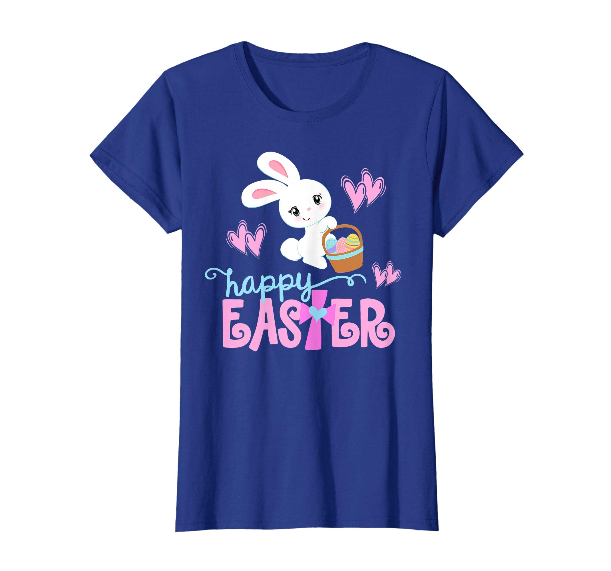 HAPPY EASTER Bunny Shirt Christian Love Jesus Shirt Girl Kid