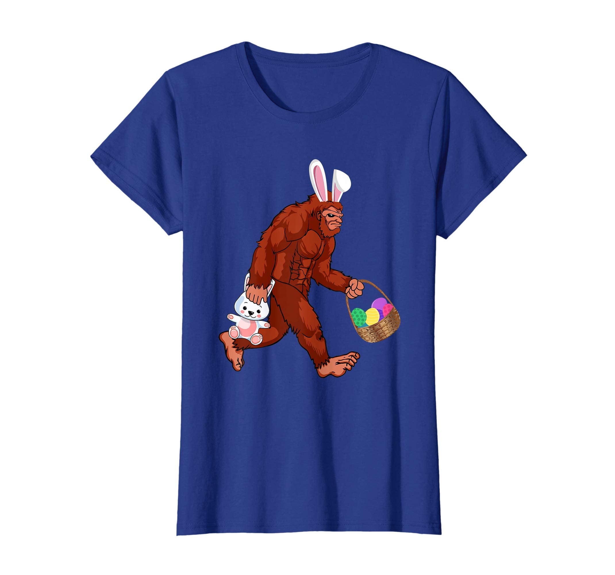 Easter Bigfoot Sasquatch Shirt Bunny Egg Hunting Gift Tee