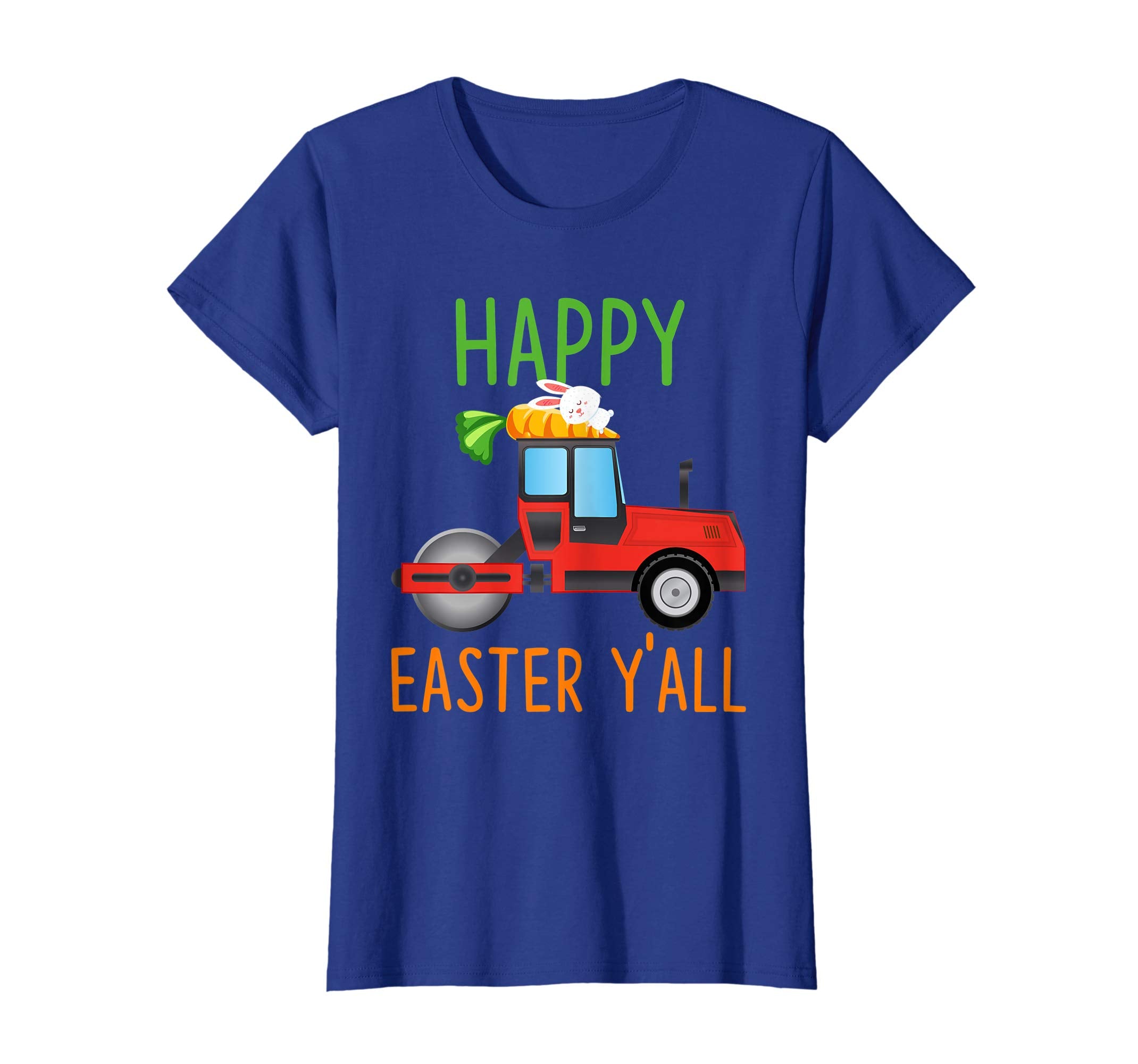 Road-Roller Happy-Easter-Y'all T-shirt Hunting-Season-Egg
