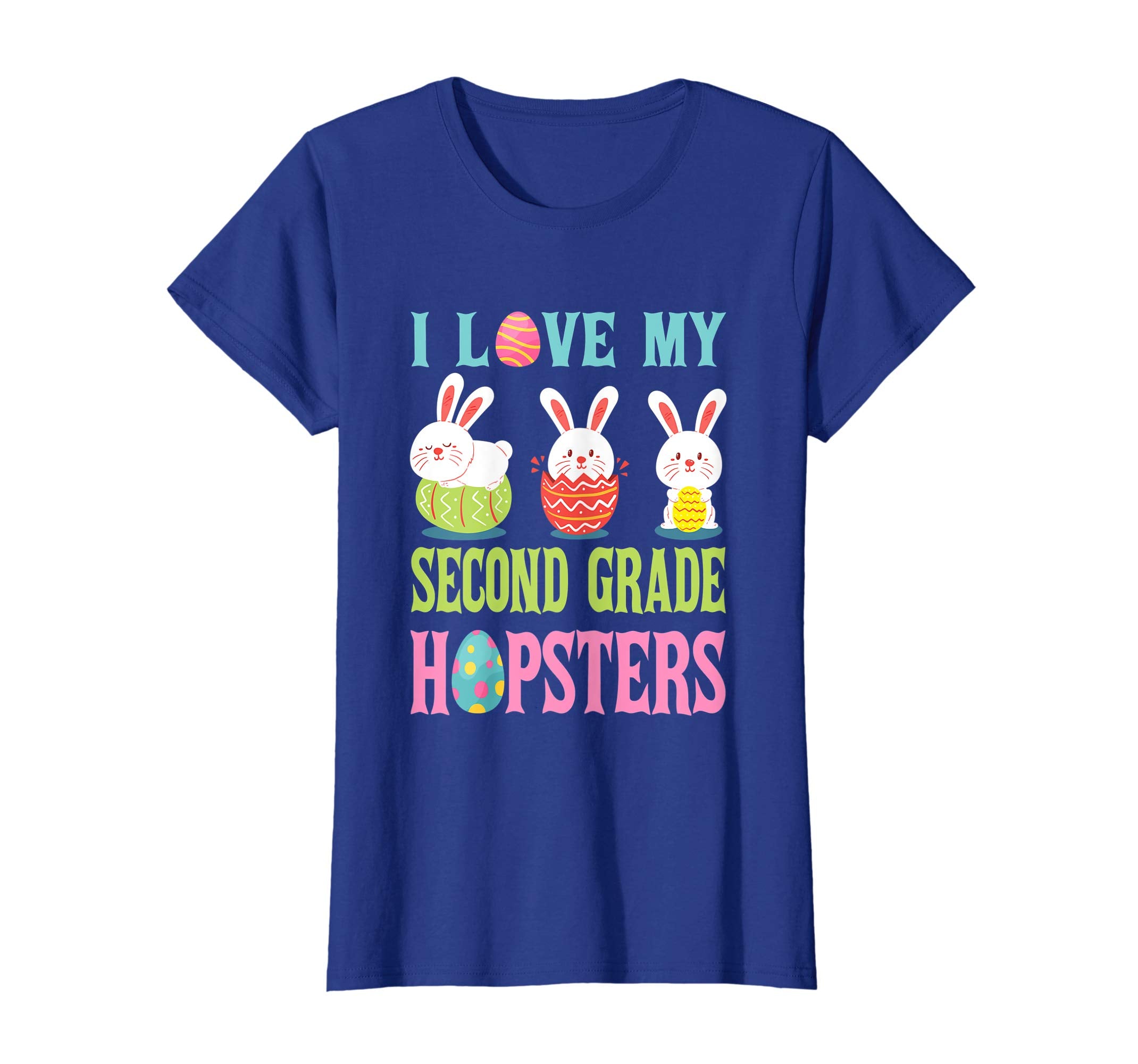 Easter Second Grade Teacher Shirt Gift Easter Shirt