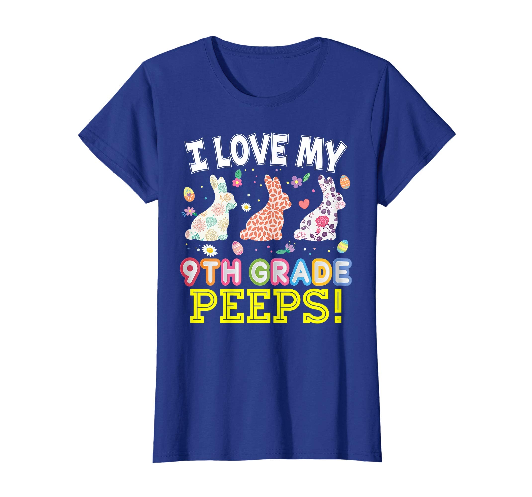 I Love My 9th Grade Peeps Ninth Easter Bunnies T-Shirt