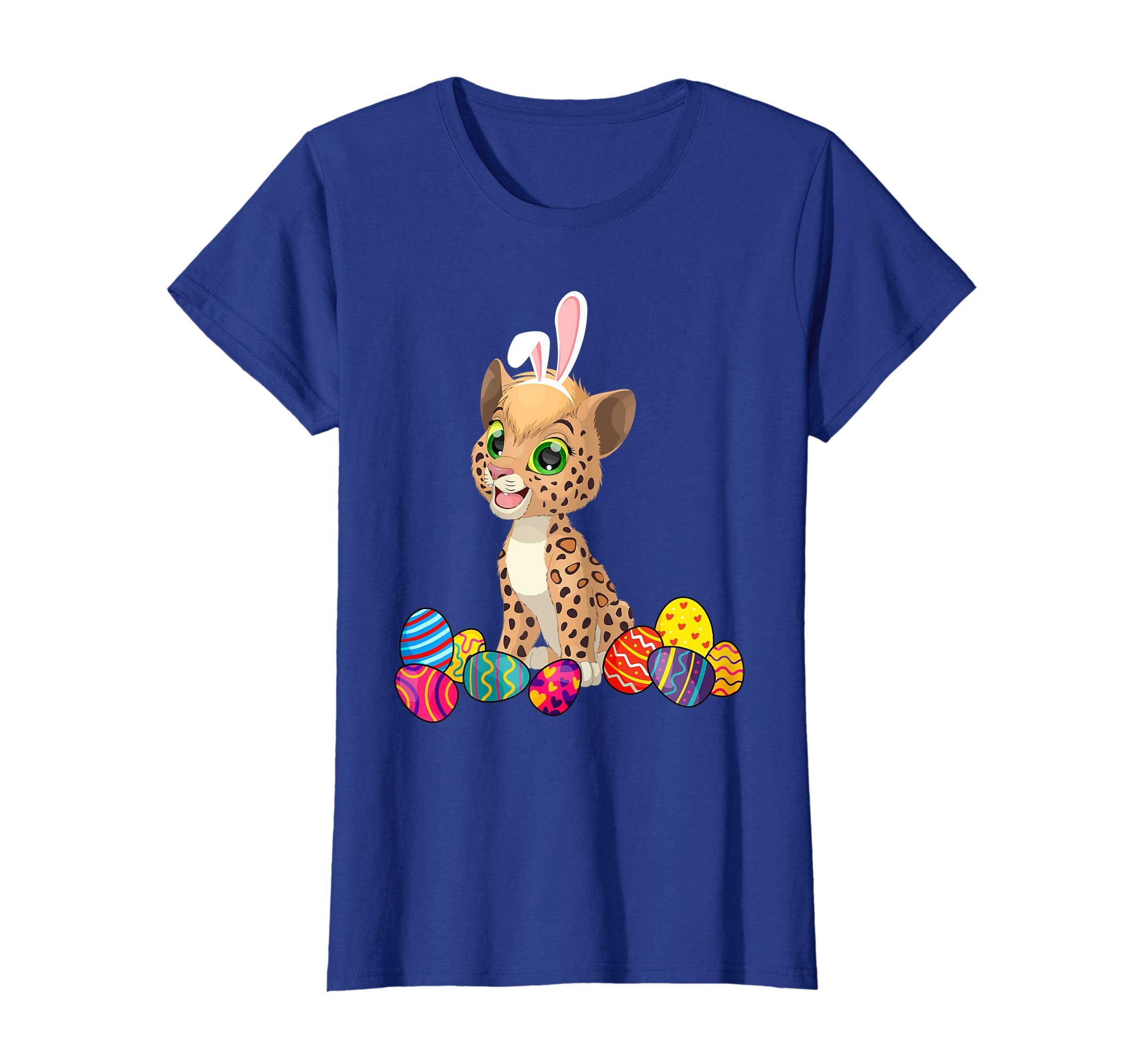 Leopard Bunny Ear With Egg Easter Easter Day Shirt
