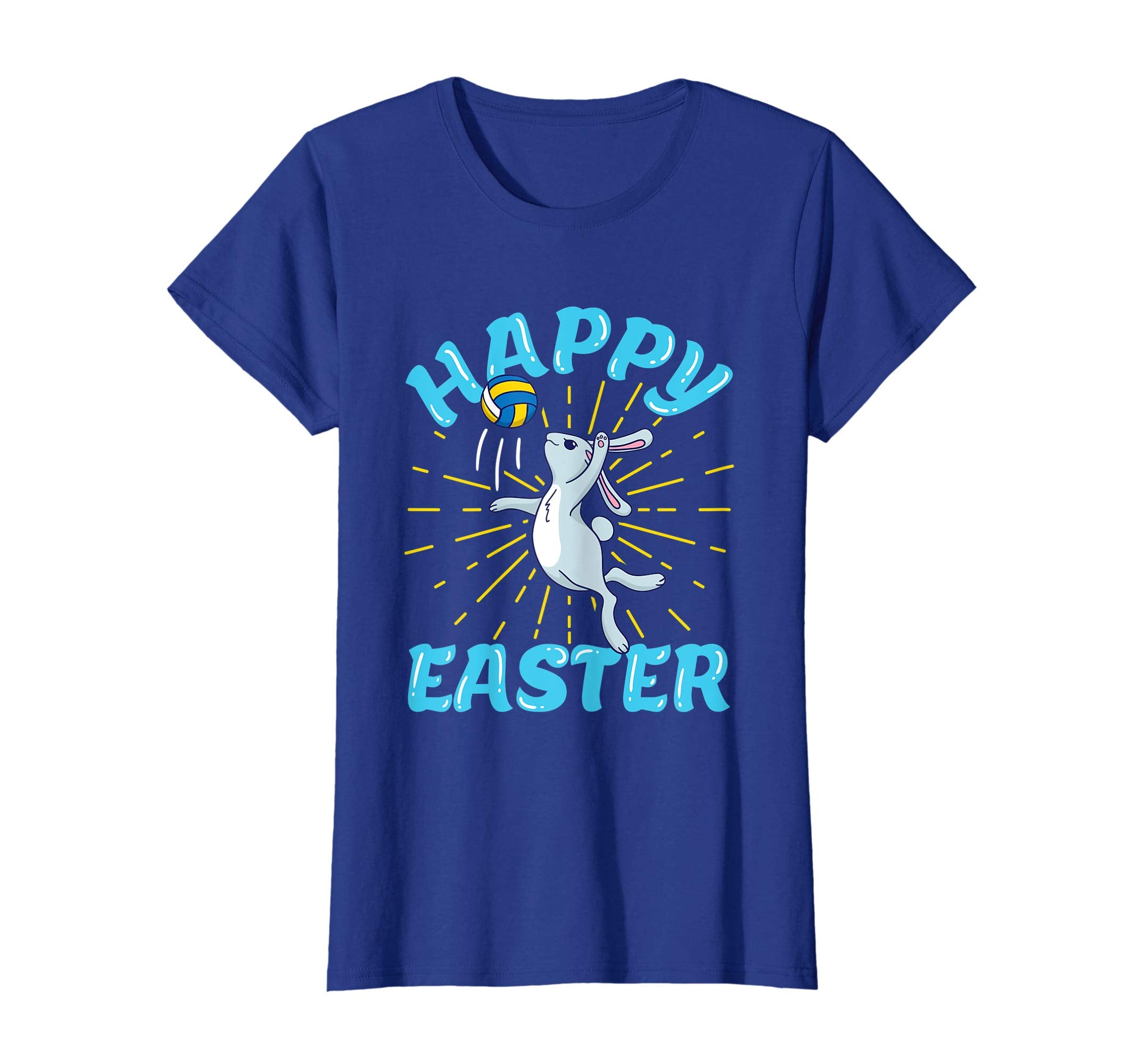Easter Volleyball Shirt Bunny Doing Jump Serve Cute