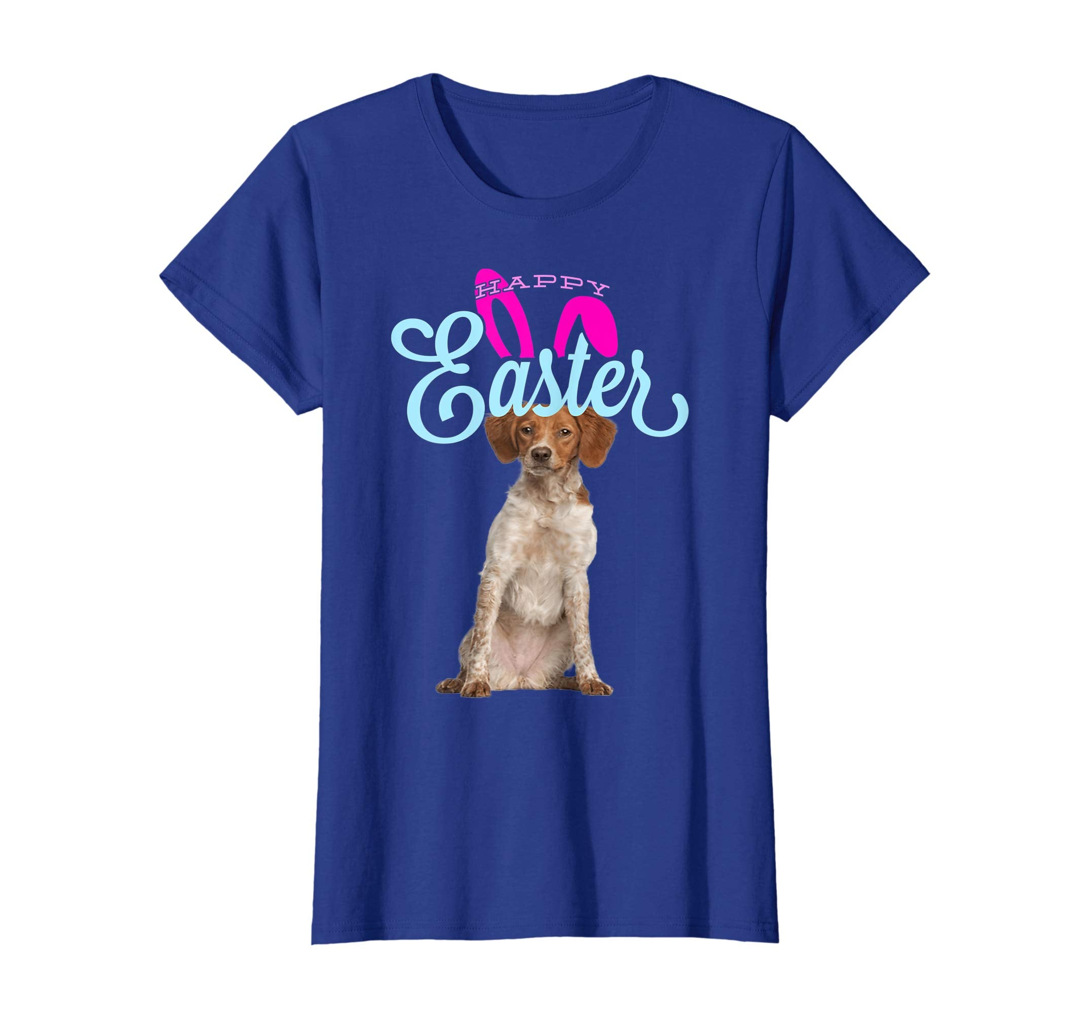 Easter Bunny Brittany Spaniel Tshirt Dog Men Women Gift