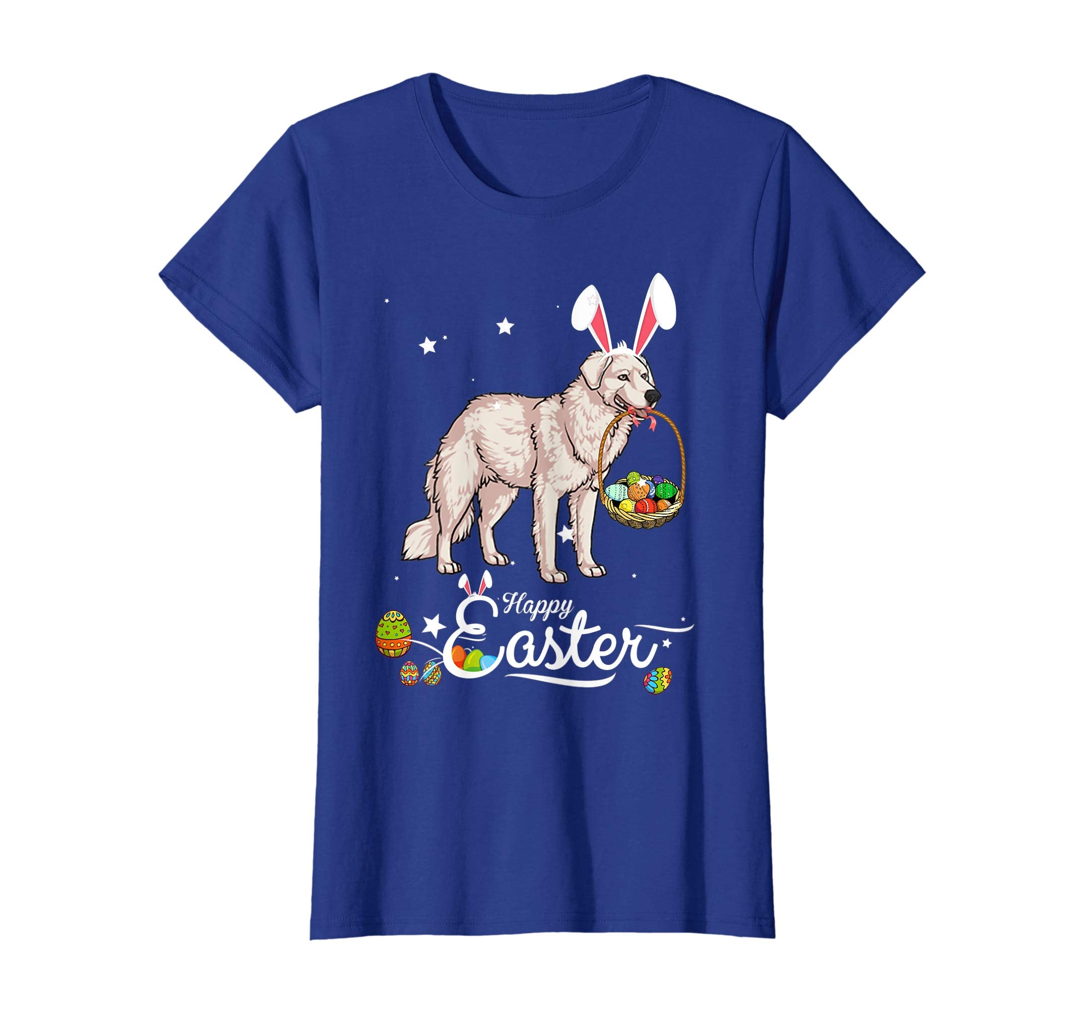Kuvasz Dog With Bunny Hat Easter Costume T Shirt