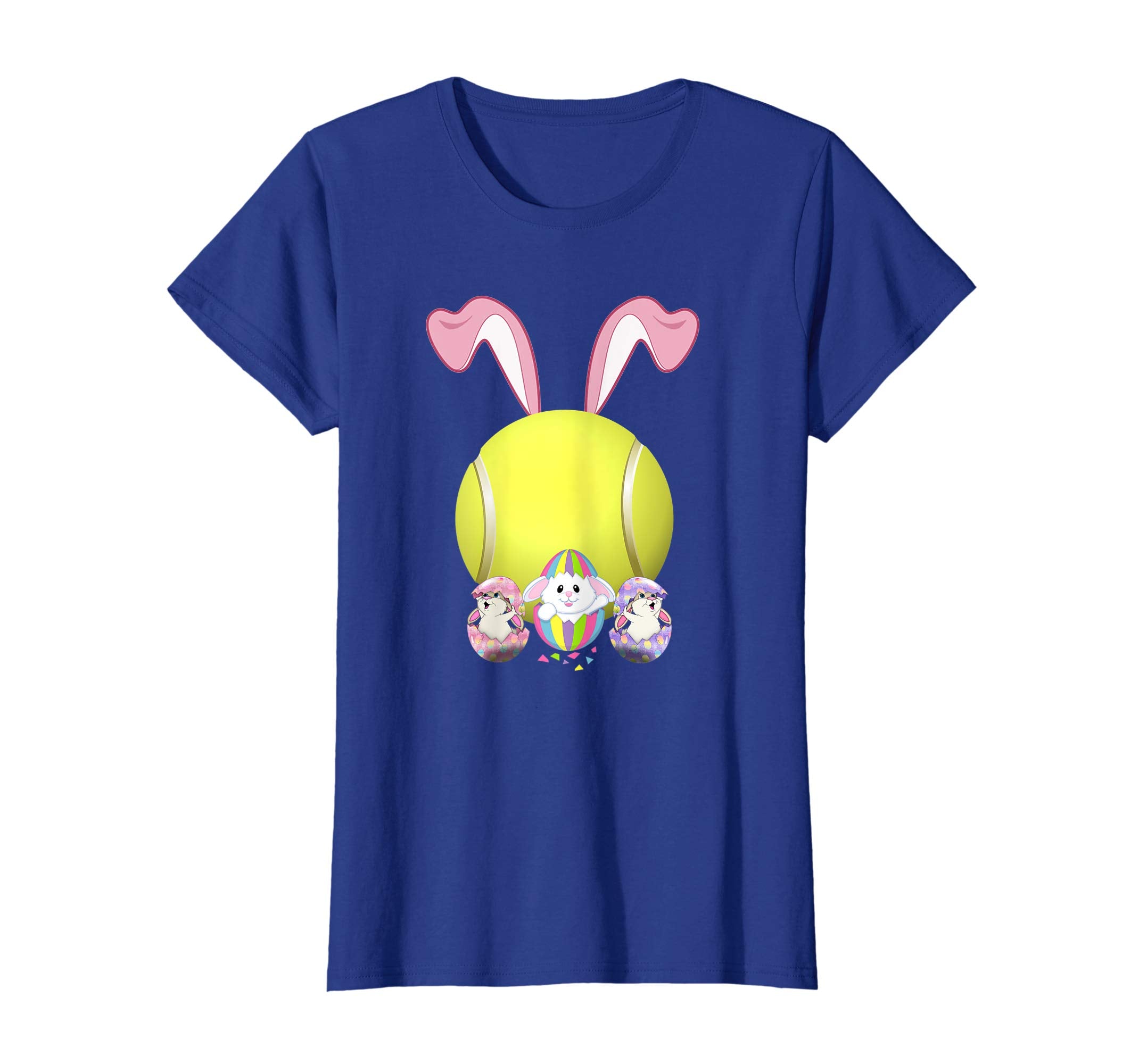 Tennis Easter Bunny Egg T-Shirt Funny For Men Women