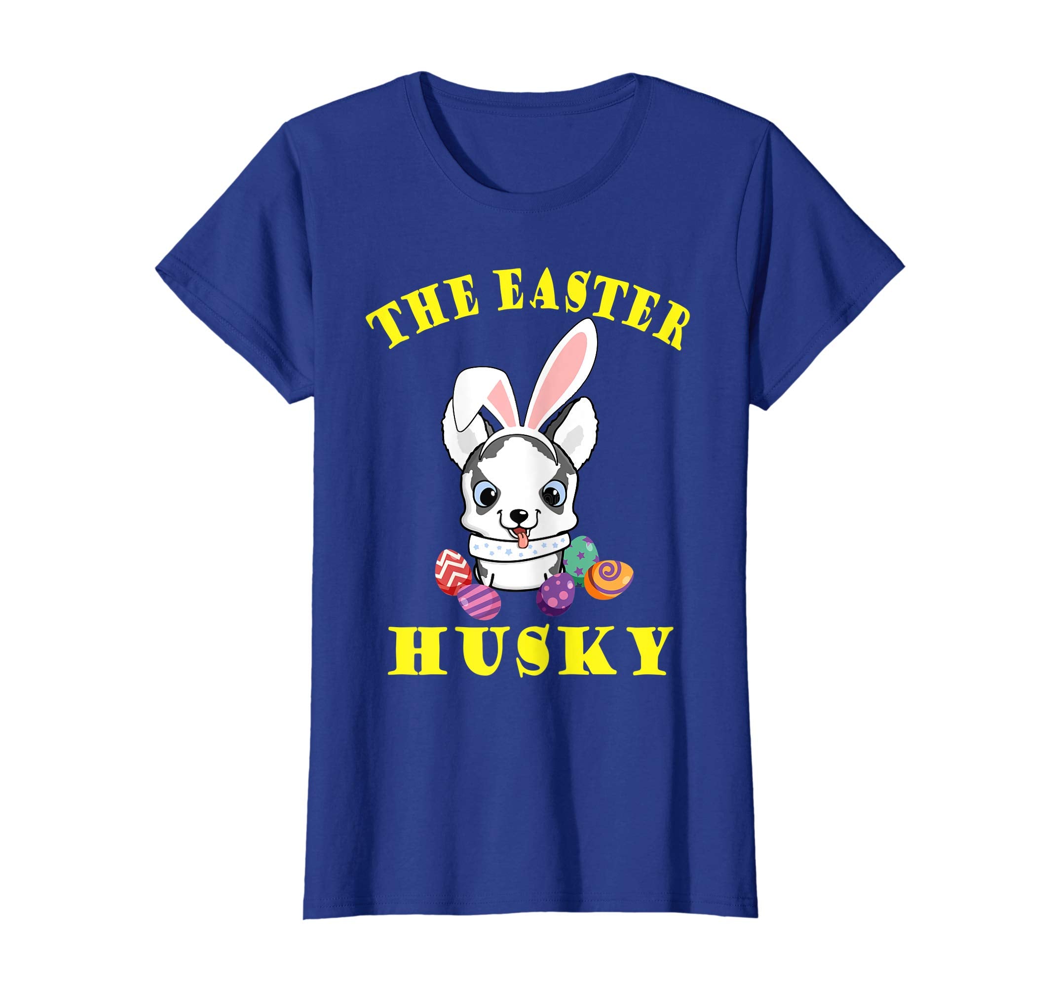 Husky Bunny Playing Easter Egg Shirt The Easter Husky Dog