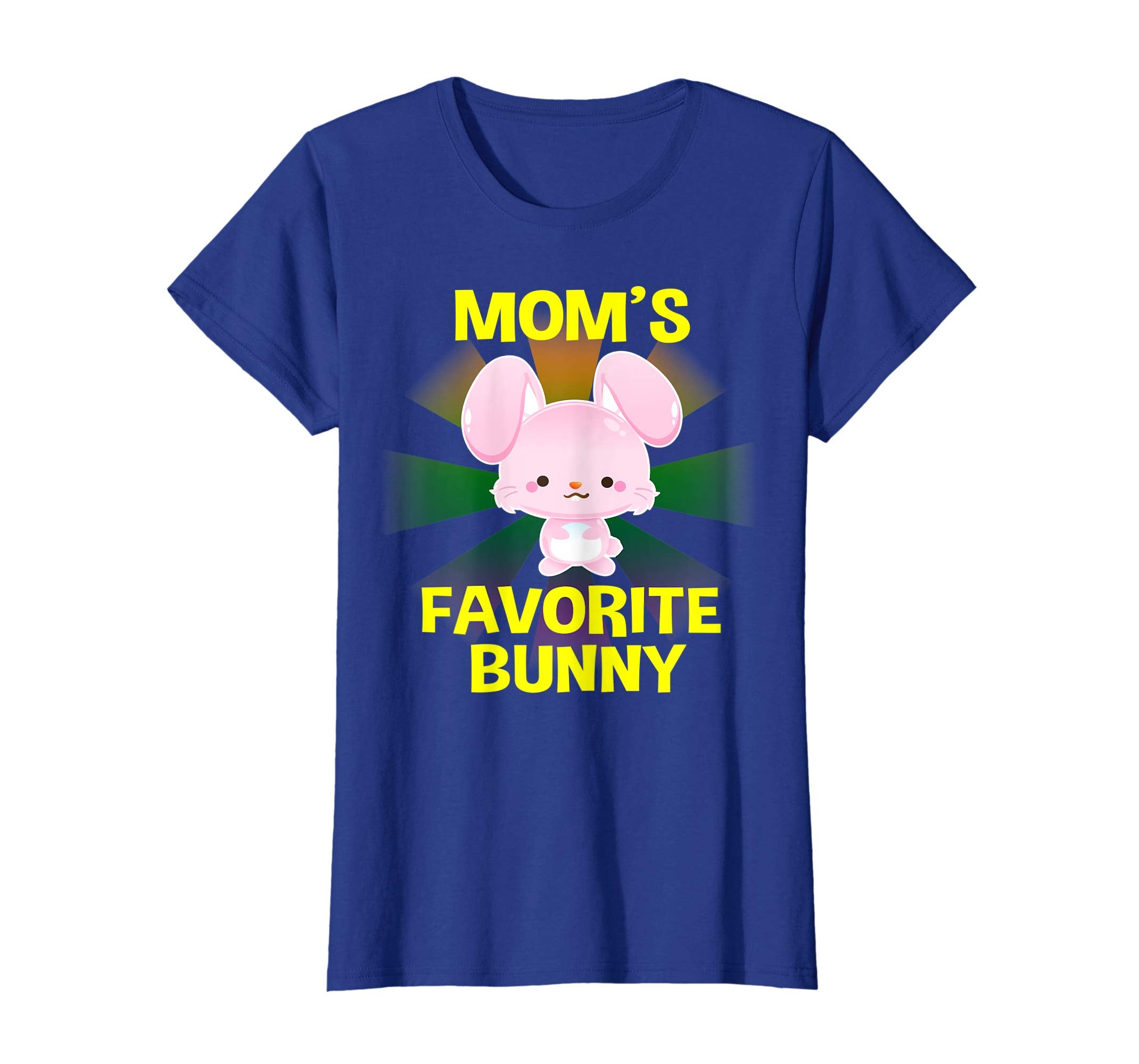 Moms Favorite Bunny Easter T shirt Gifts for Men Women Kids