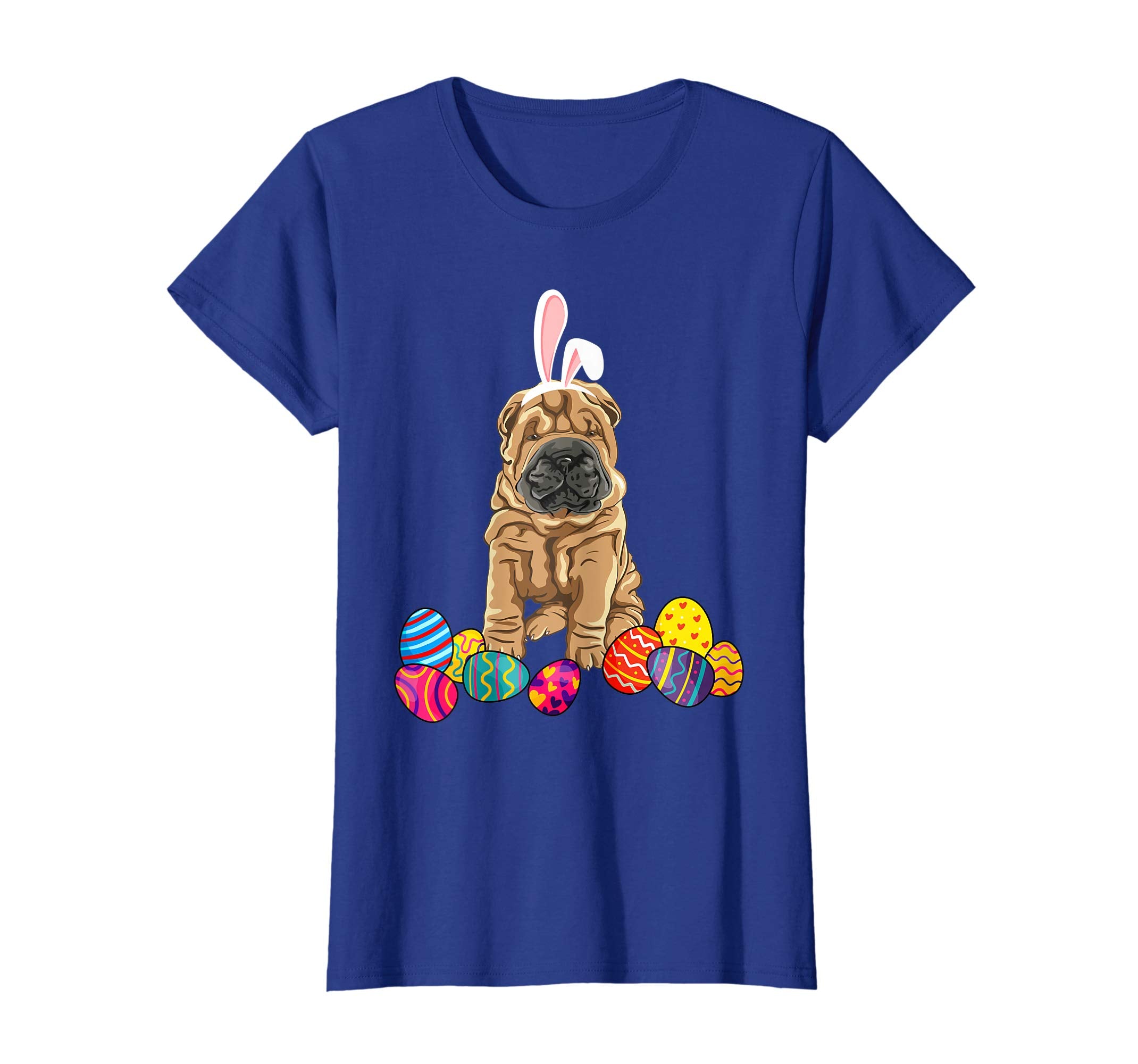 Chinese Shar-Pei Bunny Ear With Egg Easter Easter Day Shirt