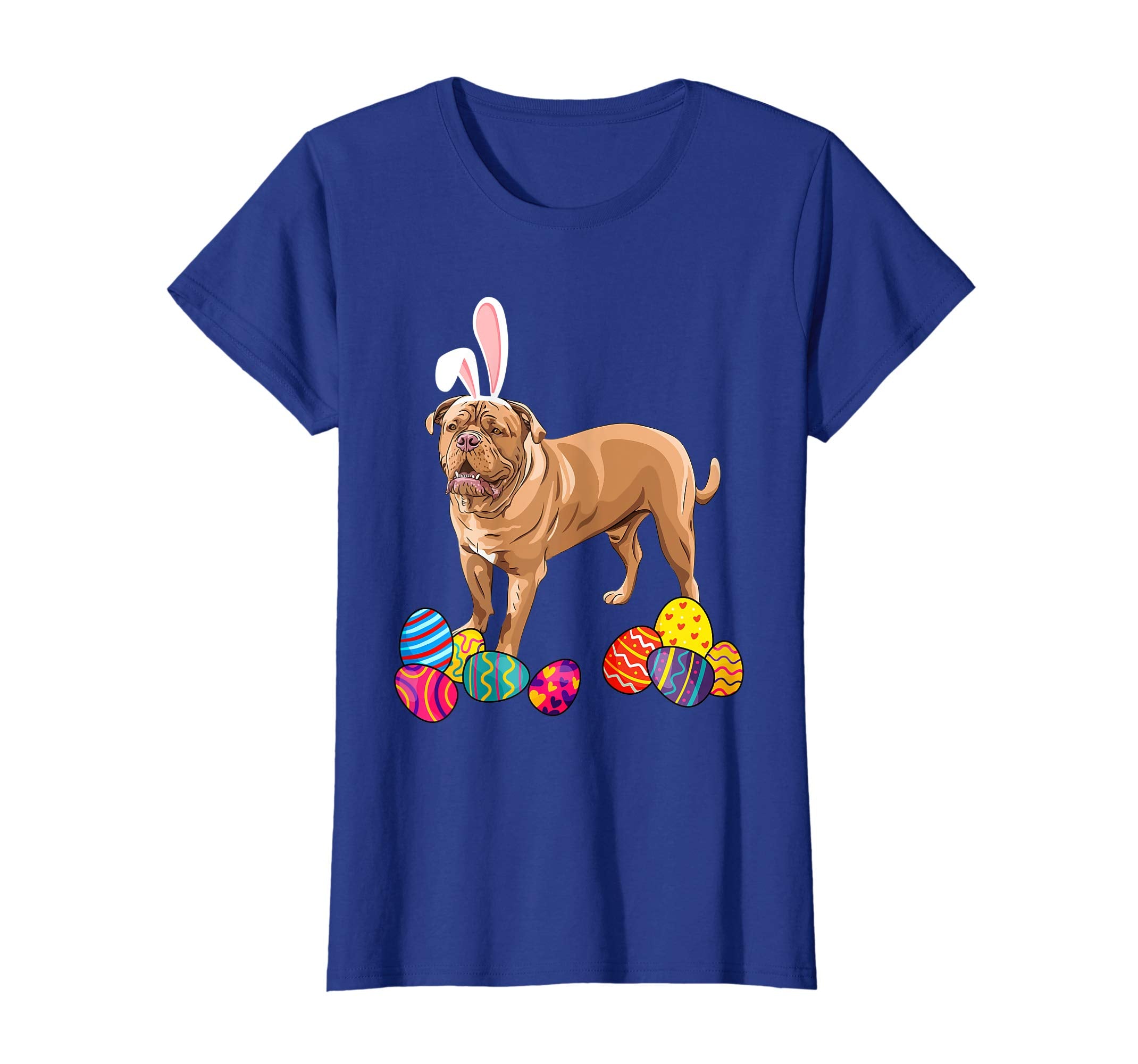 French Mastiff Bunny Ear With Egg Easter Easter Day Shirt