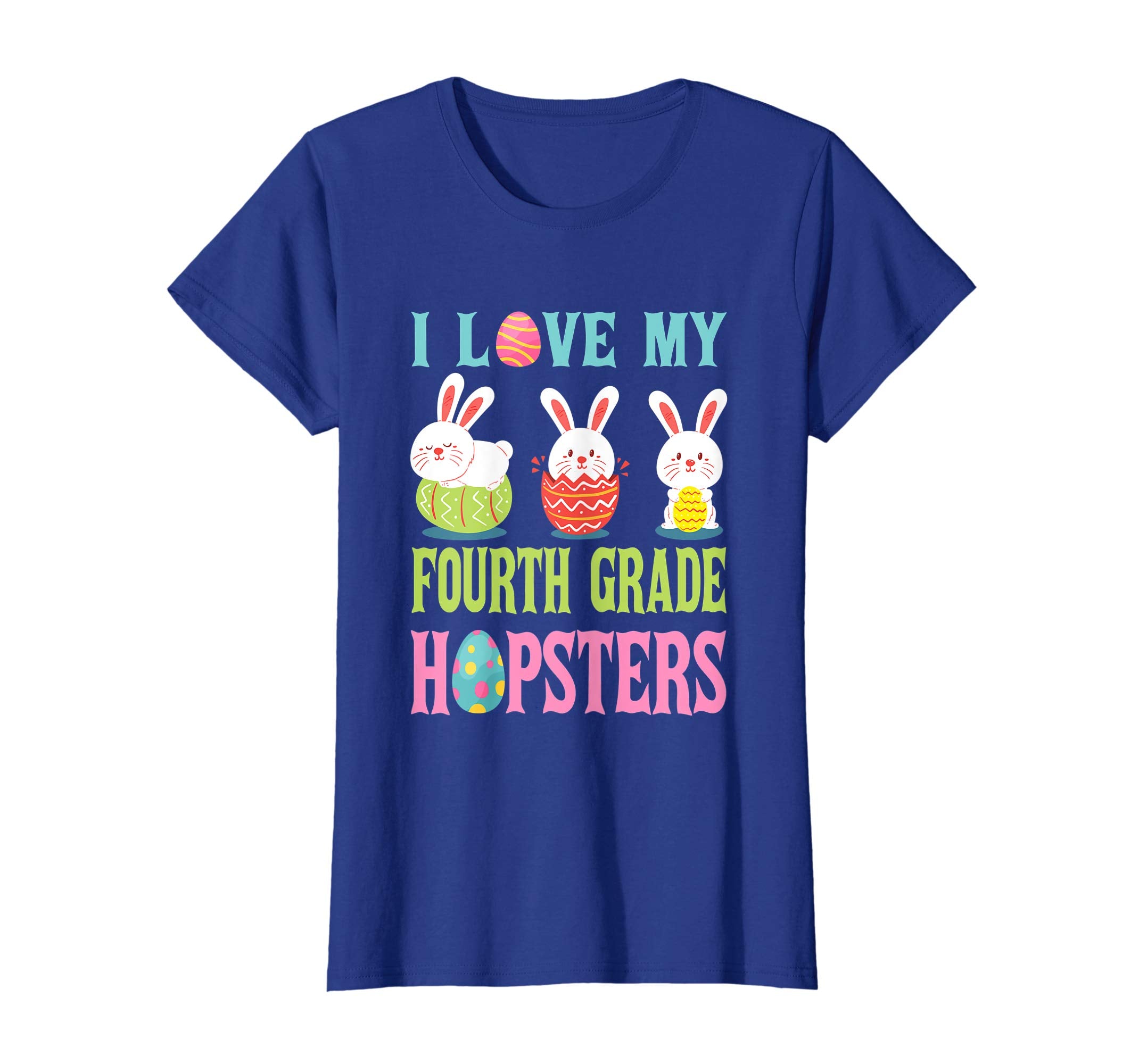 Easter Fourth Grade Teacher Shirt Gift Easter Shirt