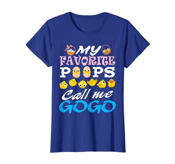 My Favorite Peeps Chicks Call Me Gogo Easter Eggs Shirt