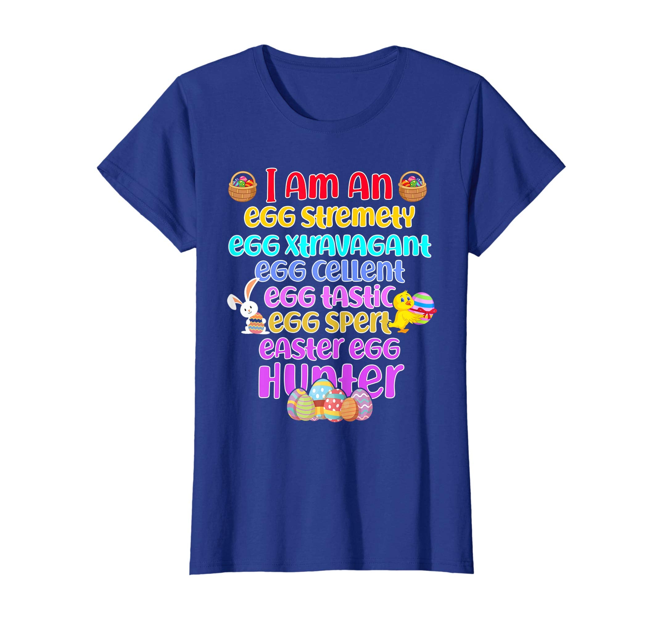 EggSpert EggCellent Egg Hunter T Shirt Easter Gift
