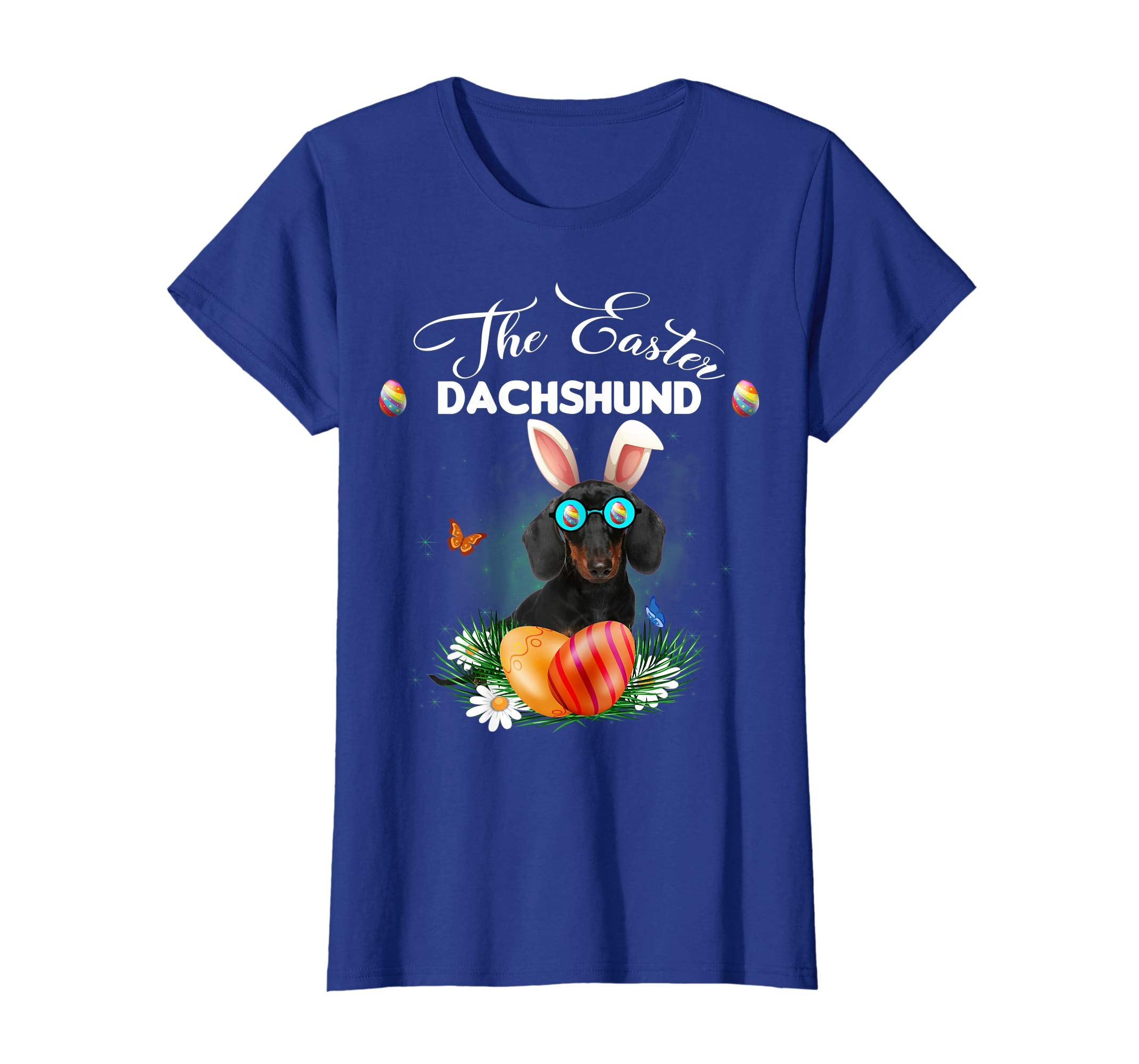 Dachshund Bunny Easter Day Dog Gifts T-Shirt
