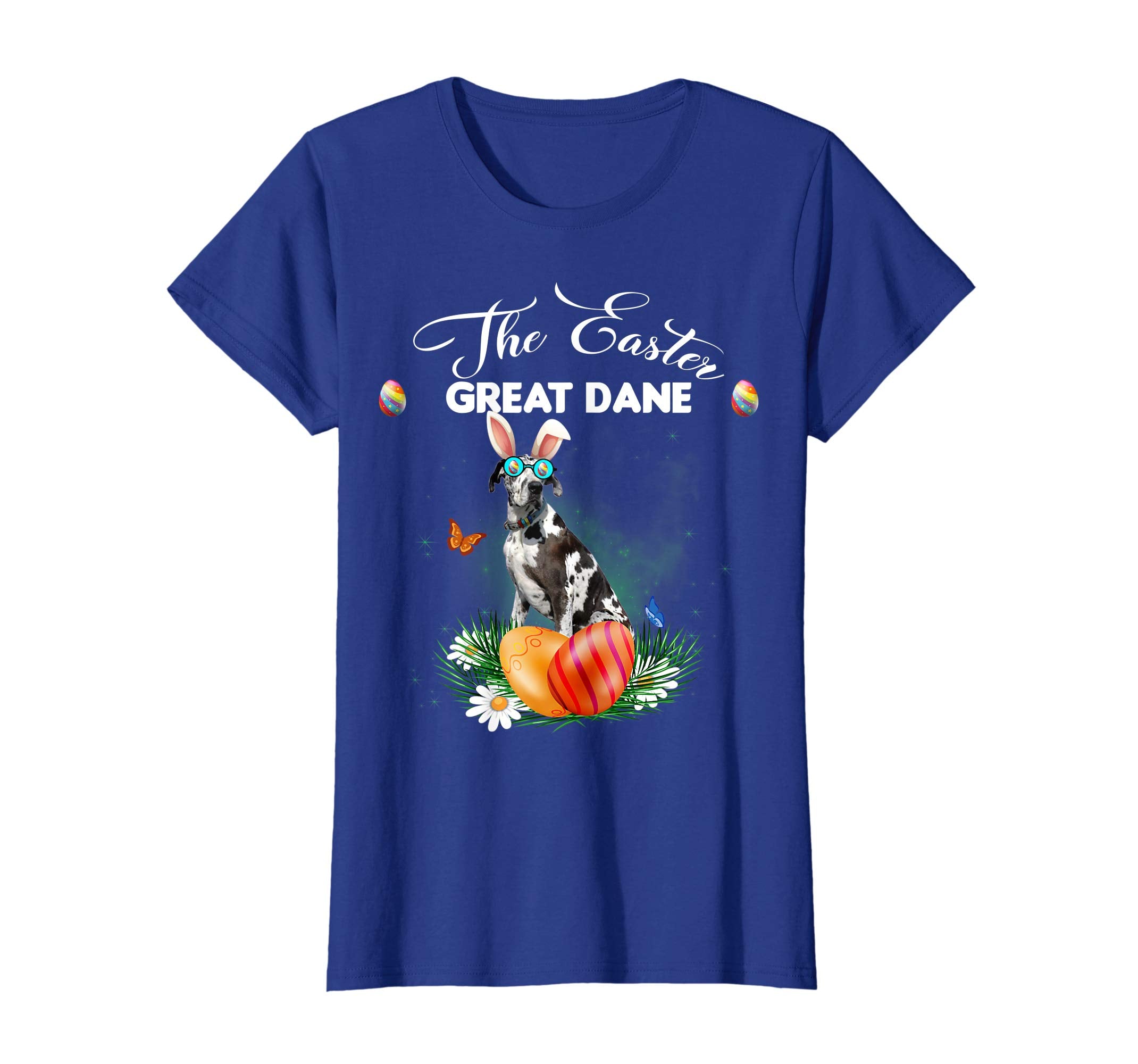 Great Dane Bunny Easter Day Dog Gifts T-Shirt
