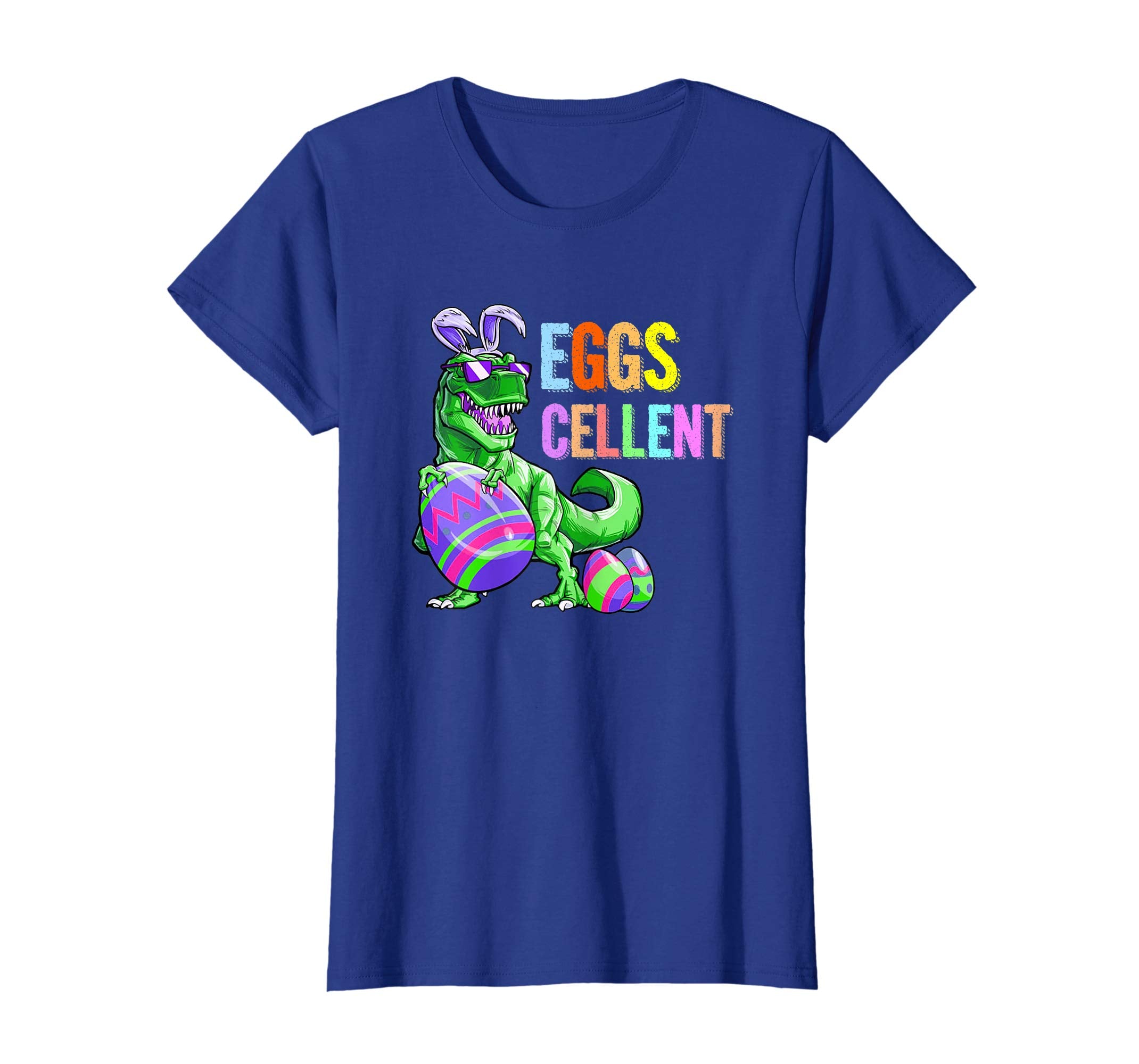 Dinosaur T Rex Rabbit Easter Eggs Cellent Funny T Shirt
