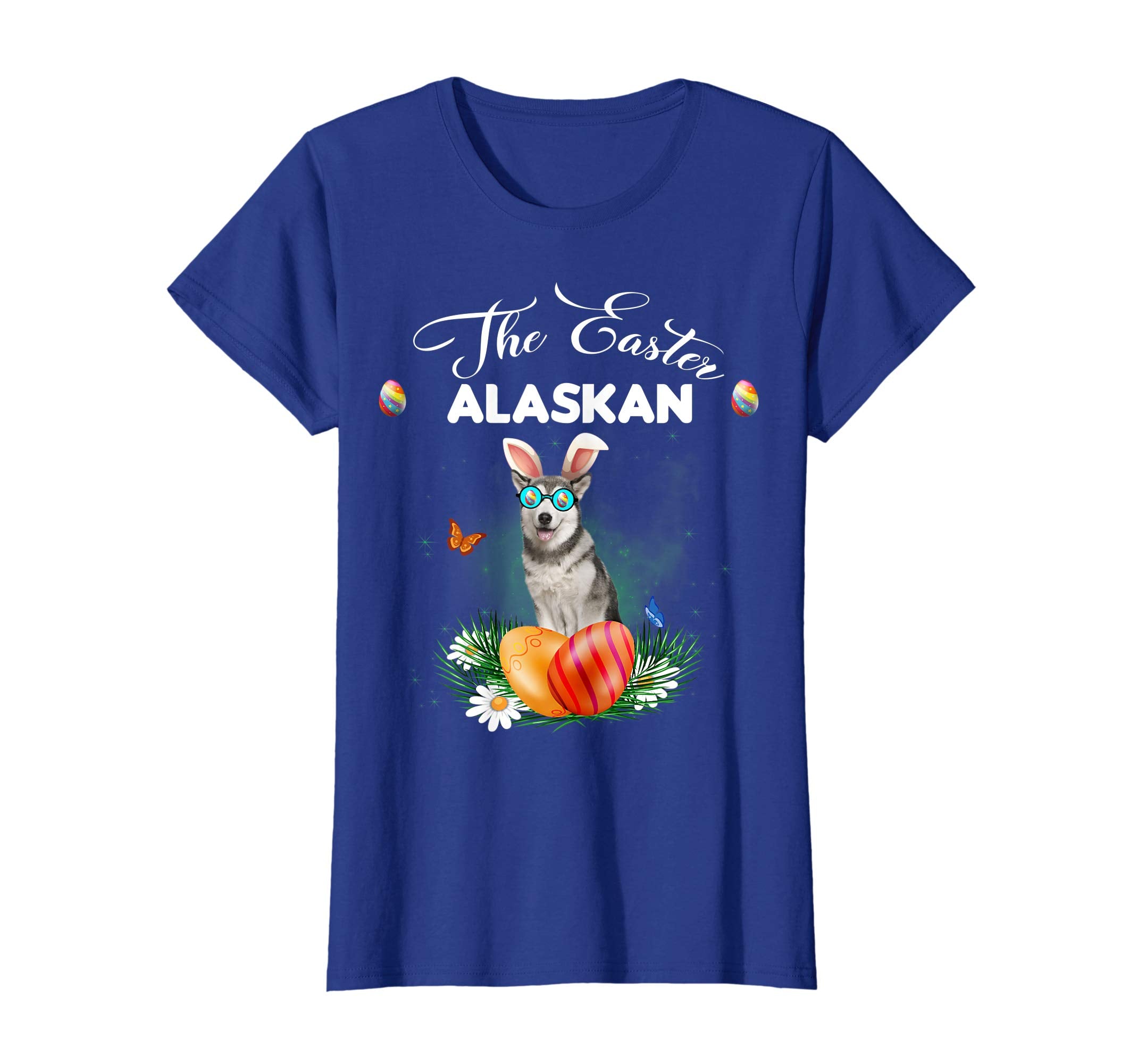 Alaskan Bunny Easter Day Dog Gifts T-Shirt