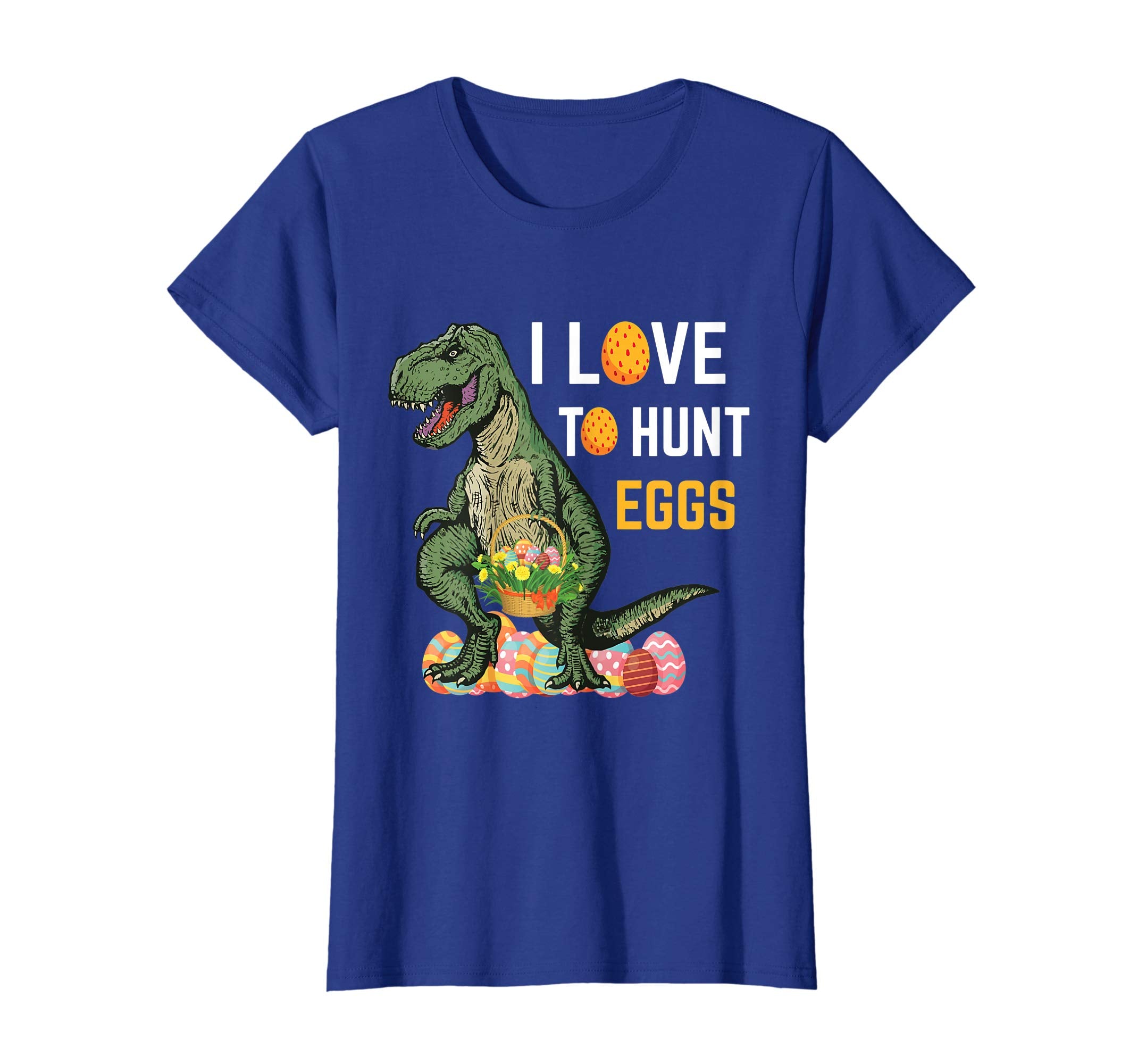 Easter Shirt Dinosaur T Rex Kids Boys Girls EGG Hunts