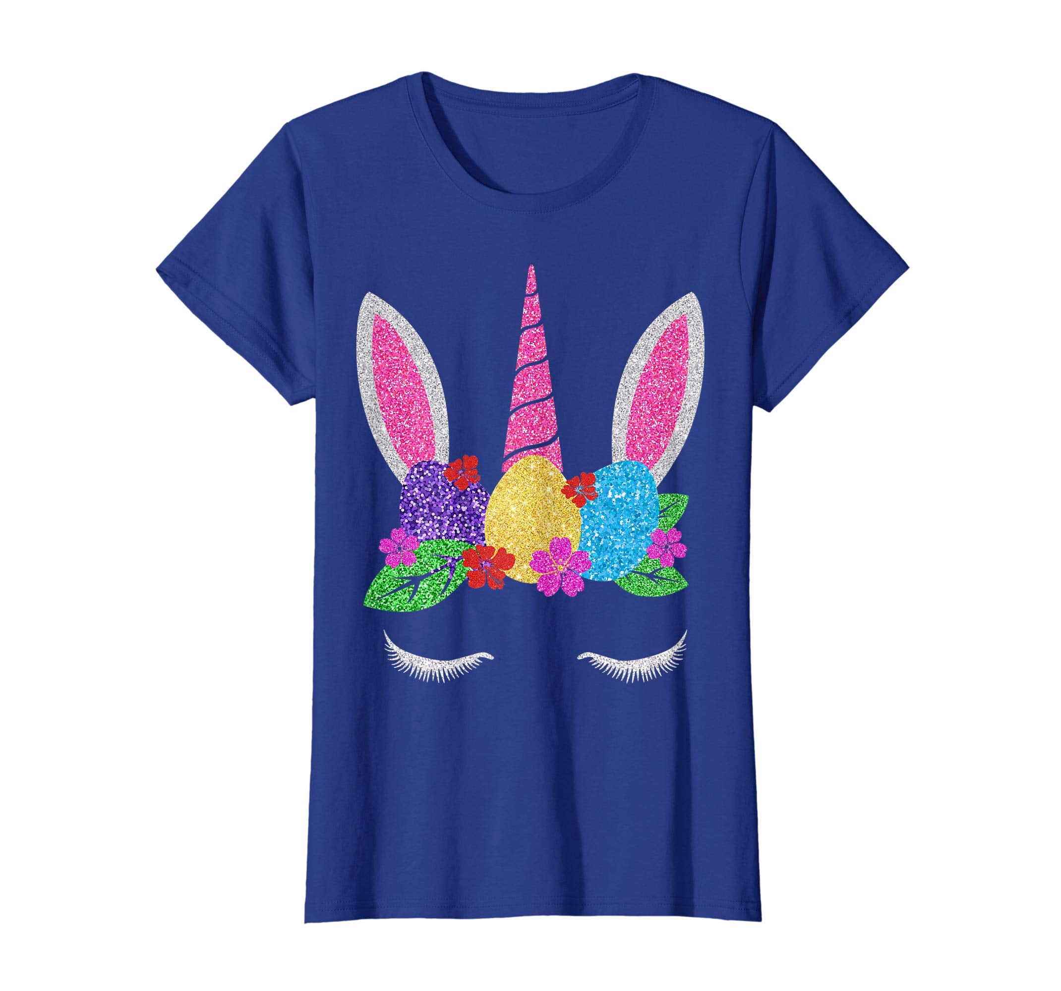 Unicorn Bunny Easter Shirt for Girls &amp; Women