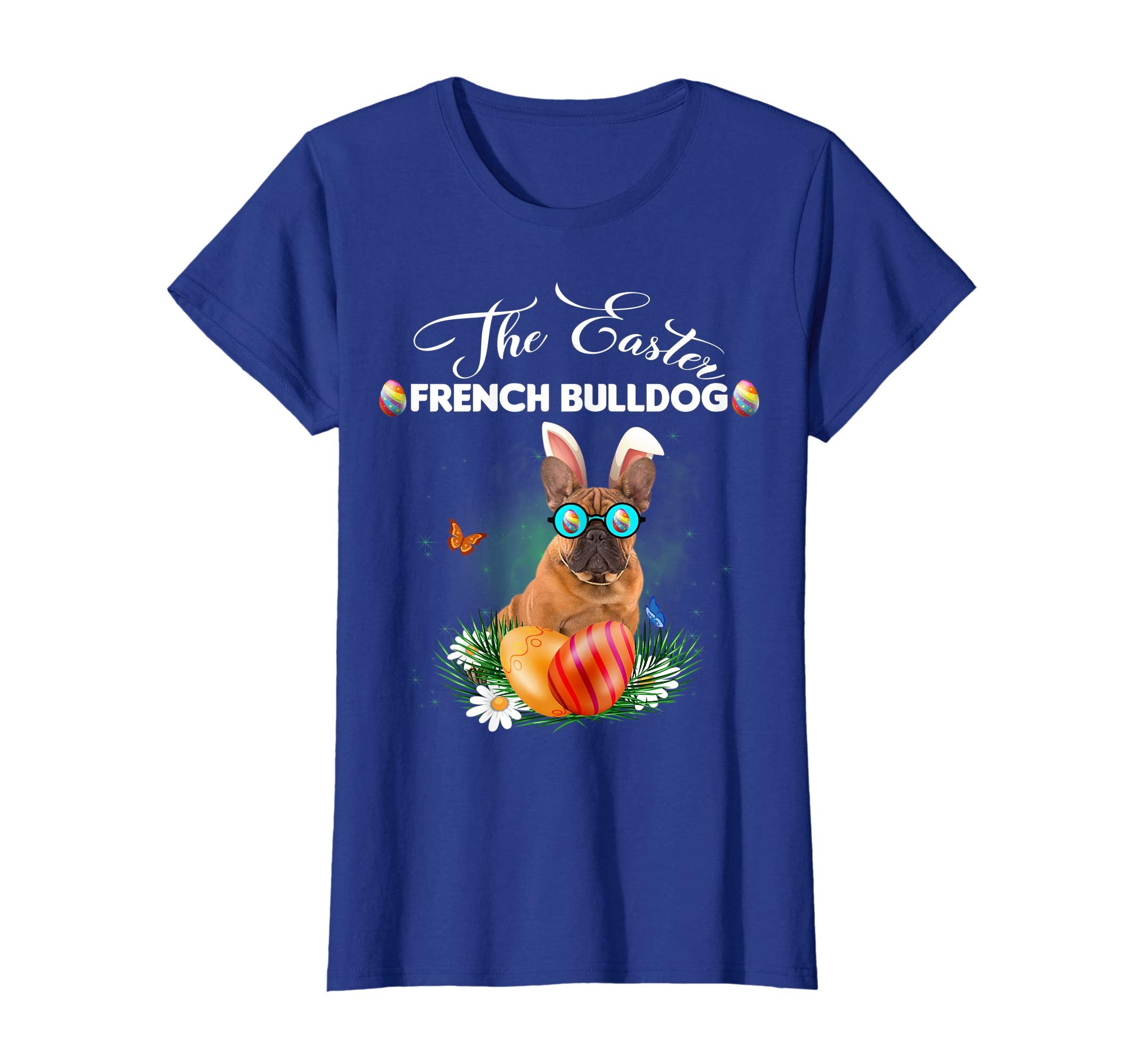 French Bulldog Bunny Easter Day Dog Gifts T-Shirt