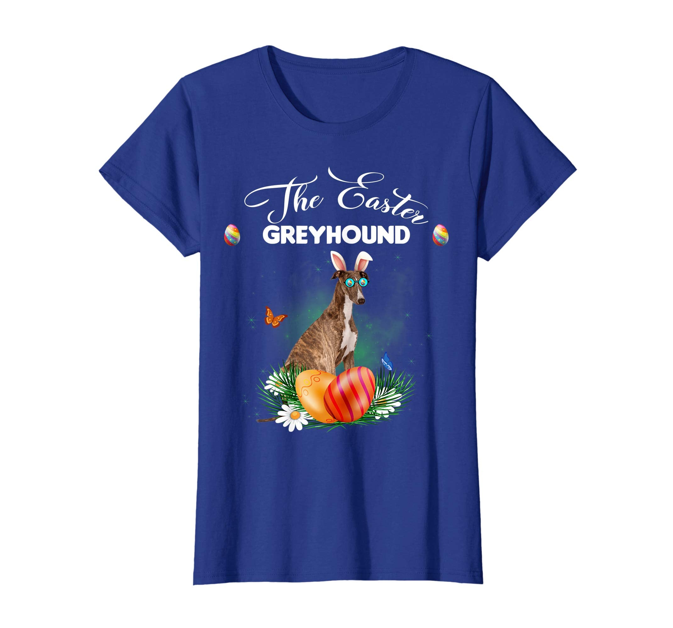 Greyhound Bunny Easter Day Dog Gifts T-Shirt