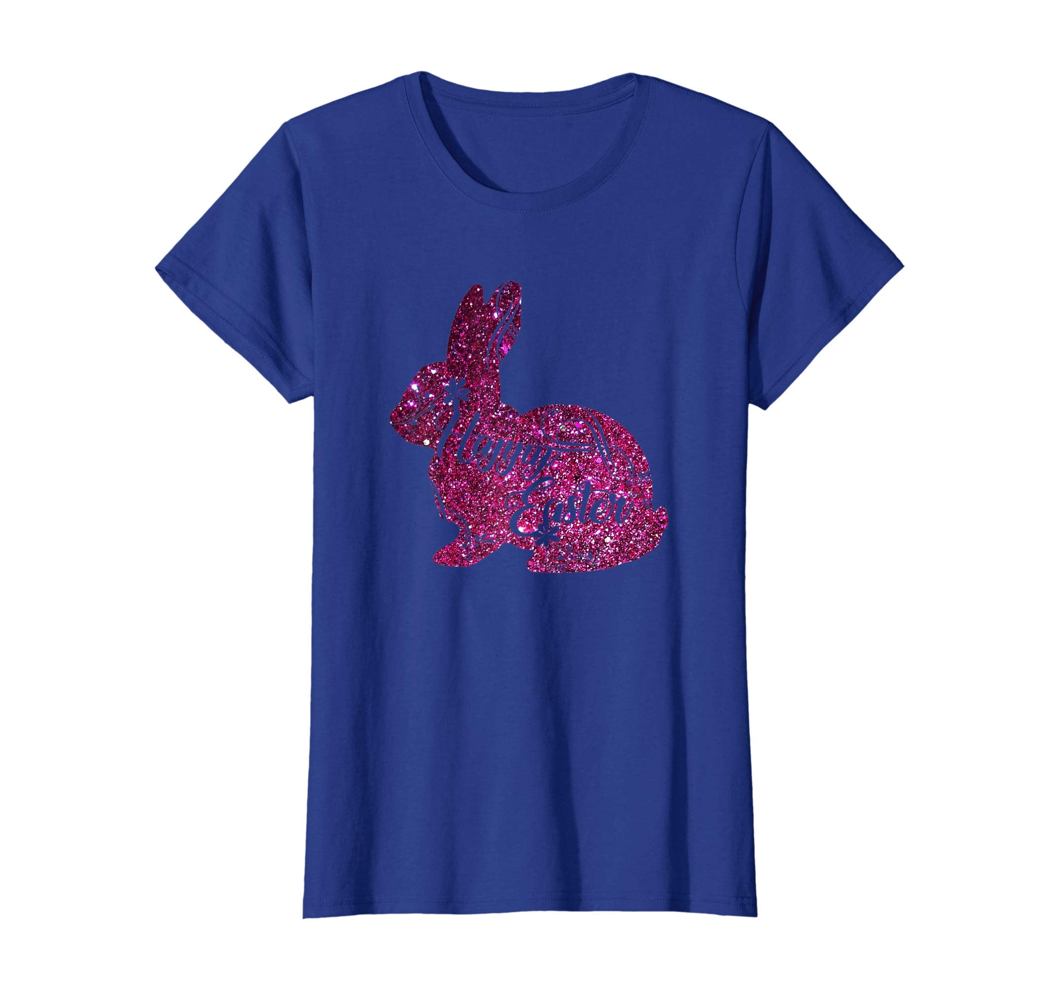 HAPPY EASTER Bunny Shirt Girls Women Kids