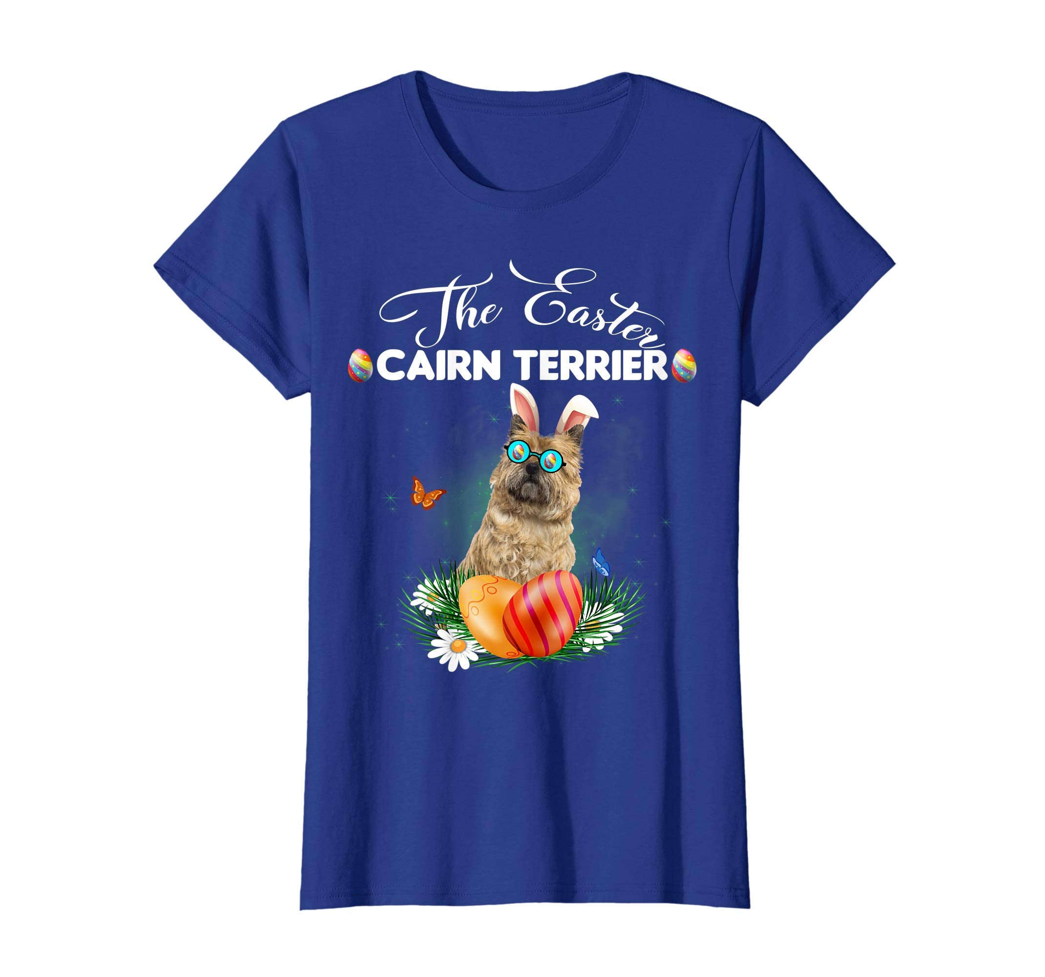 Cairn Terrier Bunny Easter Day Dog Gifts T-Shirt